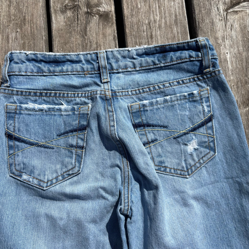 AA/Süße Y2K Lowwaist Bootcut Jeans /women 90s 00s vintage baddie (XXS-XS) /S34