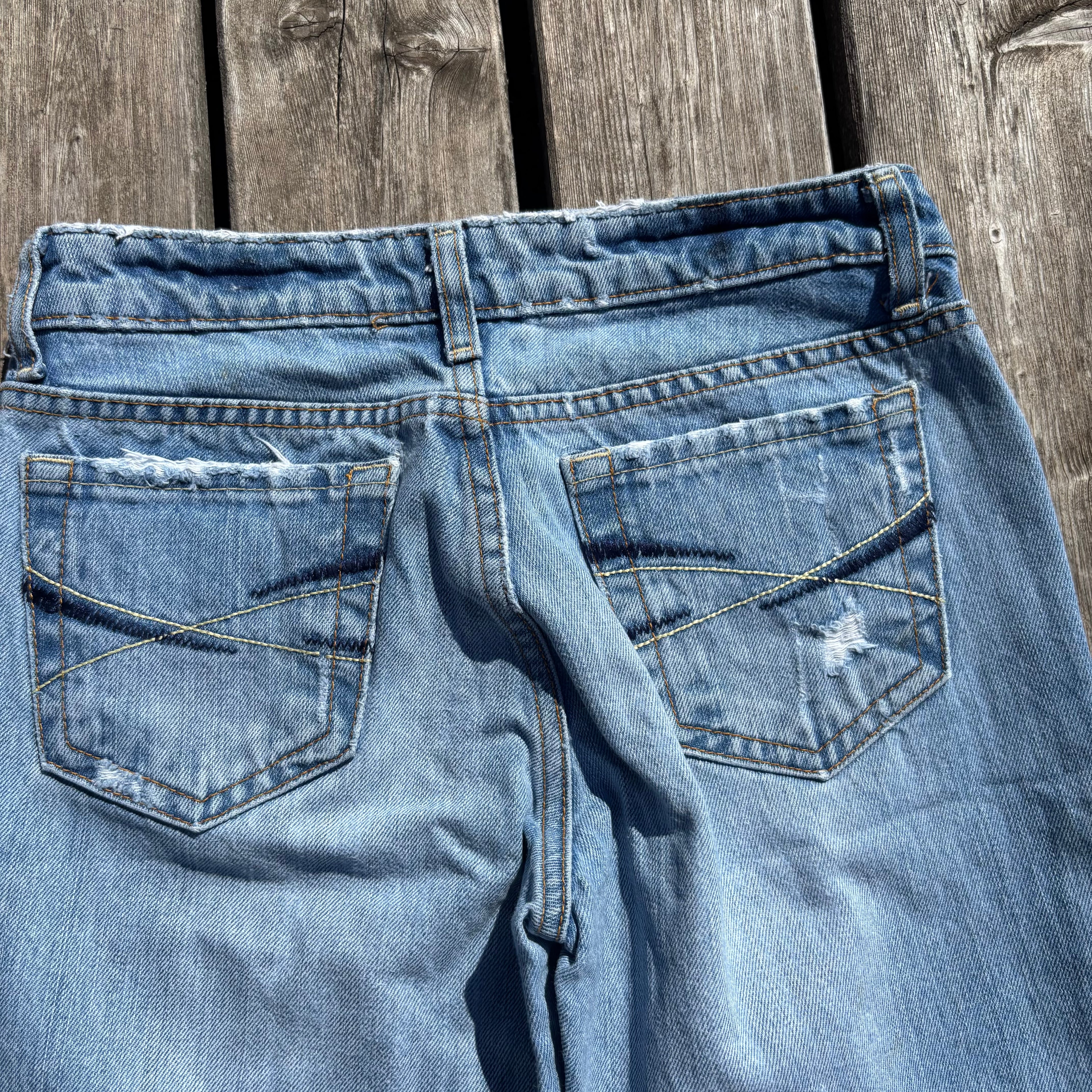 AA/Süße Y2K Lowwaist Bootcut Jeans /women 90s 00s vintage baddie (XXS-XS) /S34