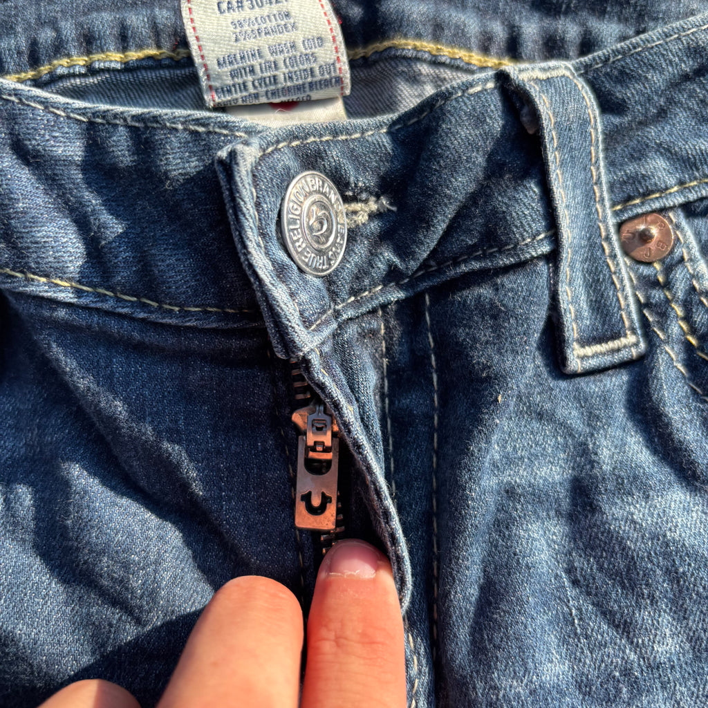 Süße True Religion Shorts /Hotpants /00s 90s vintage baddie S53 (L)