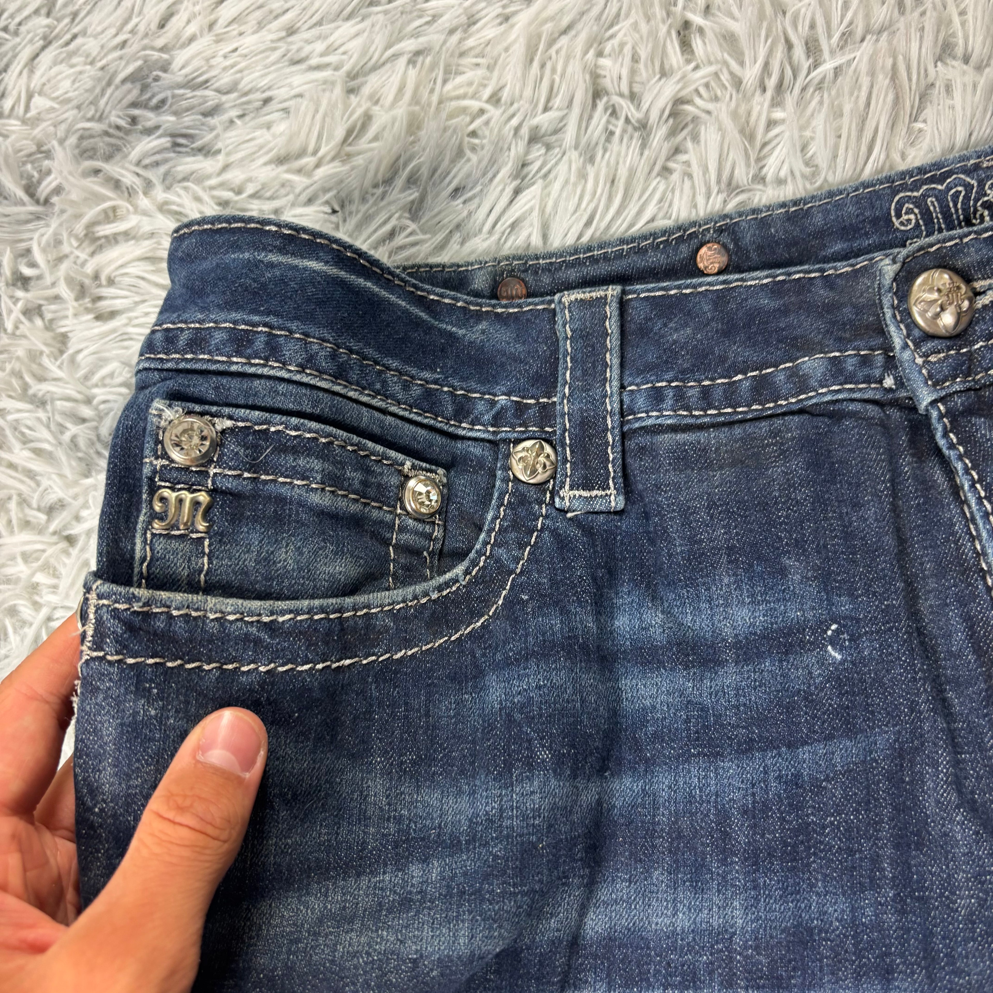 Süße Miss Me Shorts für Frauen /vintage 00s 90s style XXL S7