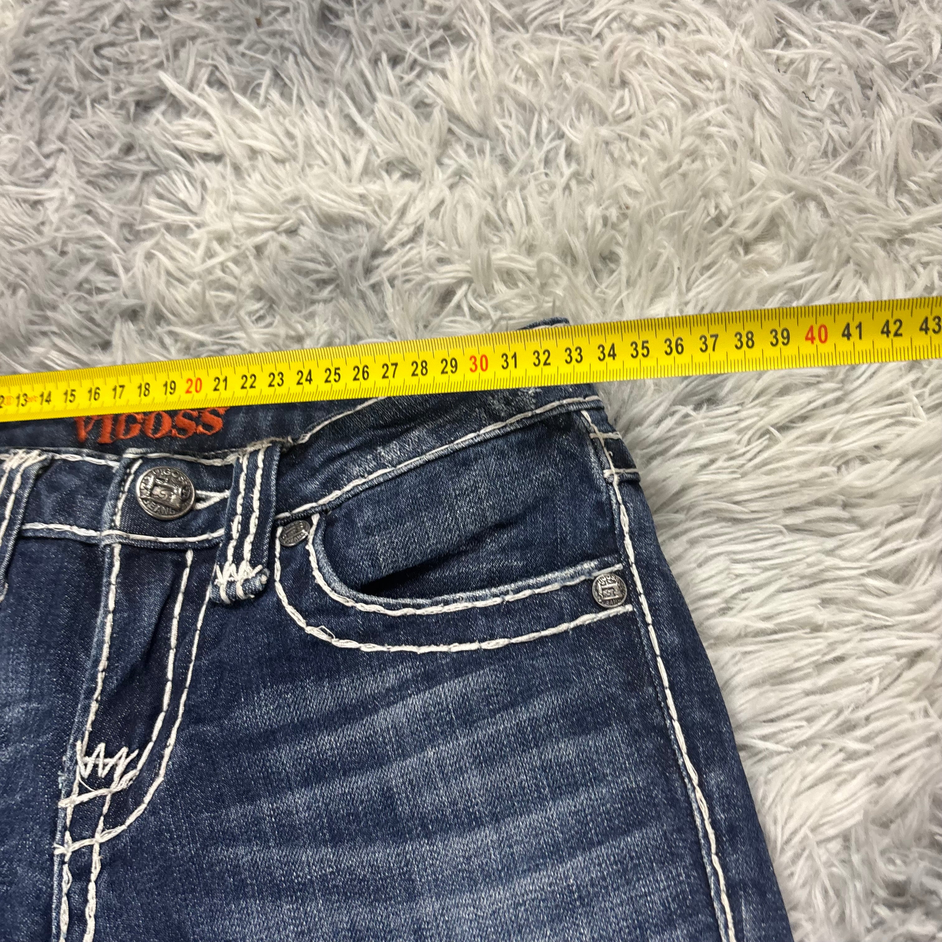 Vigoss Y2K Lowwaist Bootcut jeans /vintage 00s 90s style baddie (XXS-XS) S22