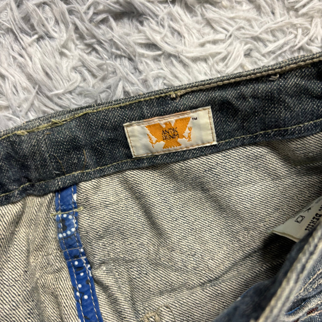 AA/Antik Denim Y2K Lowwaist bootcut Jeans /westernstyle women 90s 00s vintage (XS-S) /S31