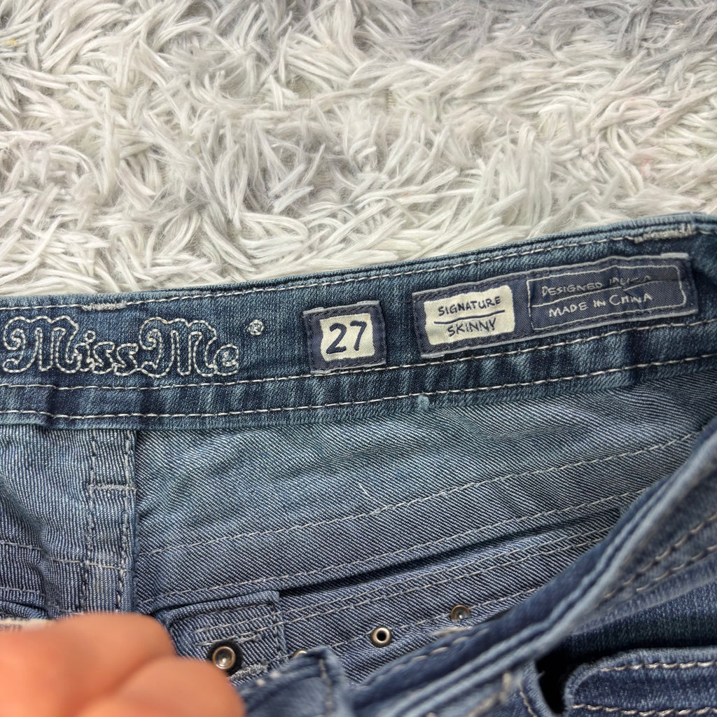 Süße Miss me shorts /hotpants vintage women 00s 90s (S-M) S3
