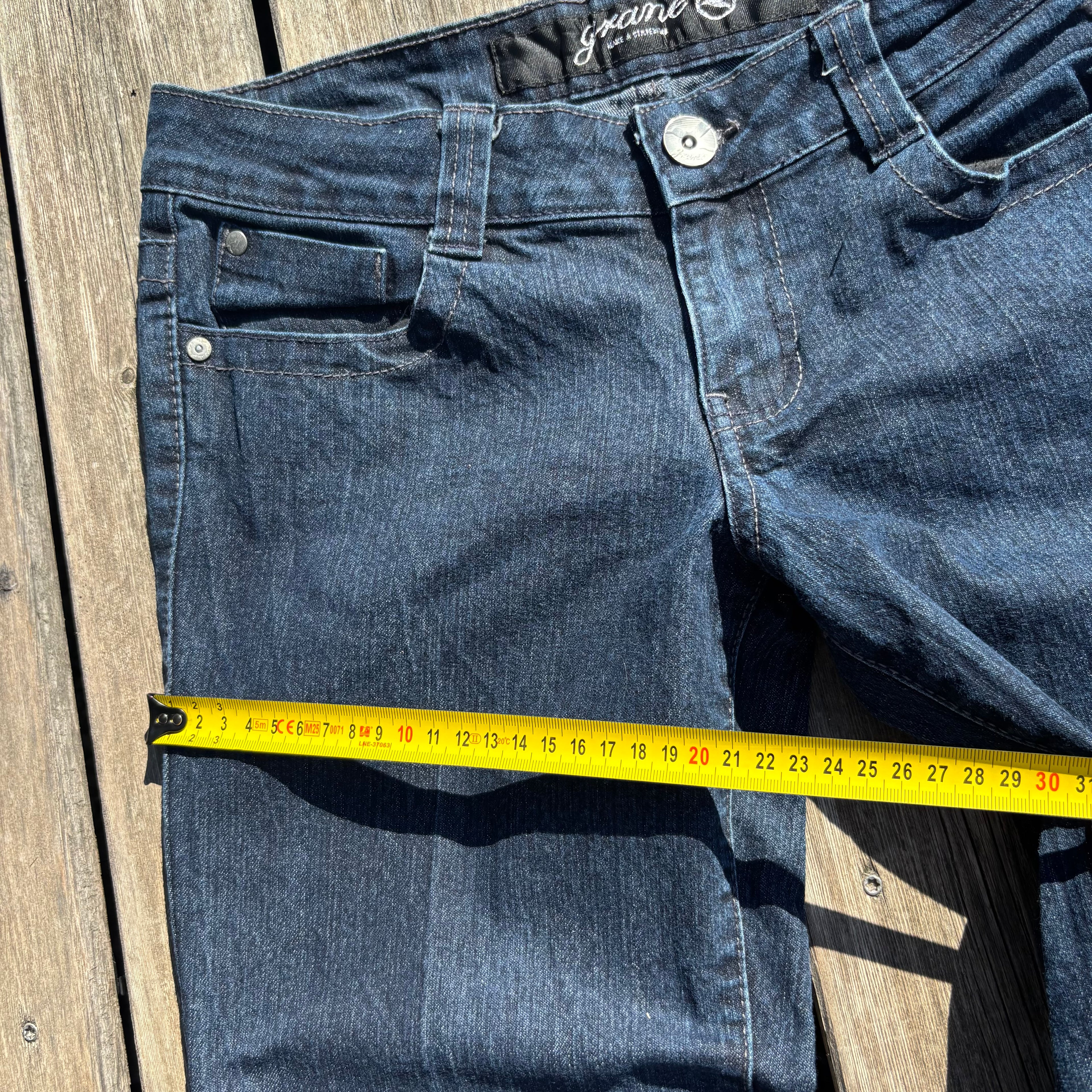 Süße Y2K  Jeans mit tollen Backprint /streetwear women 00s 90s vintage style