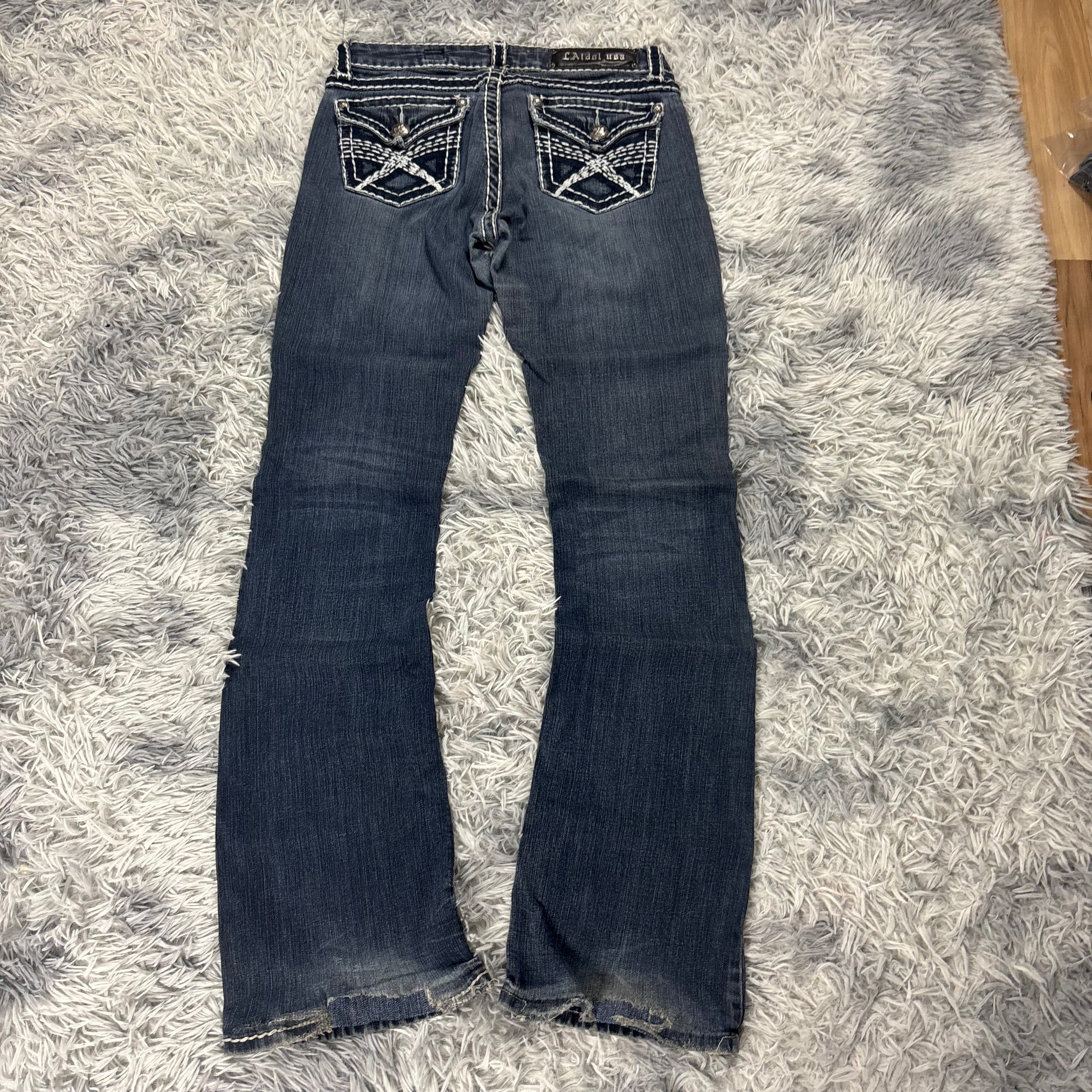 Süße LA Idol Lowwaist Bootcut Jeans /y2k vintage 00s 90s baddie (S) S23