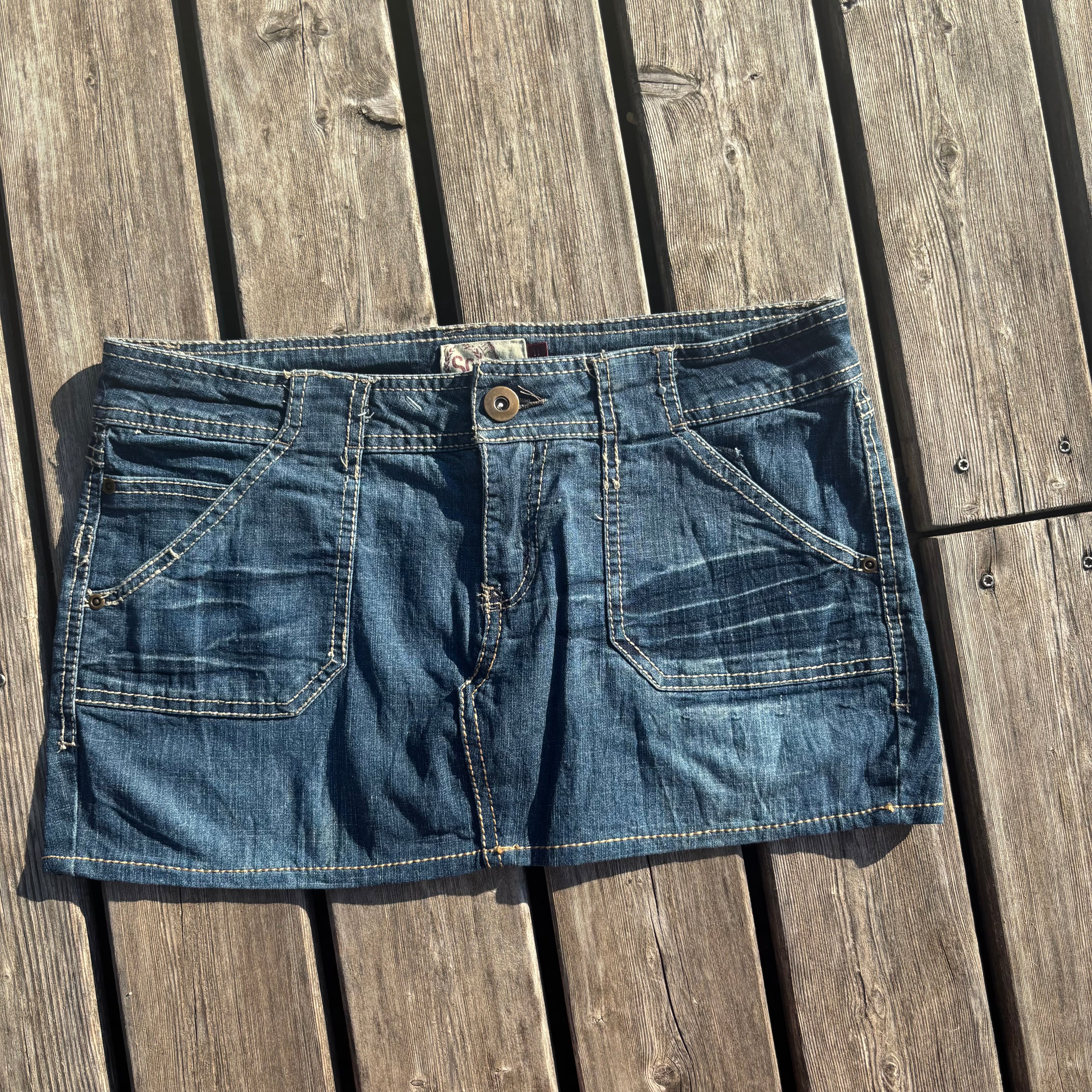 Süßer Y2K Rock mit Backprint für den Sommer /90s 00s vintage baddie (L) S83