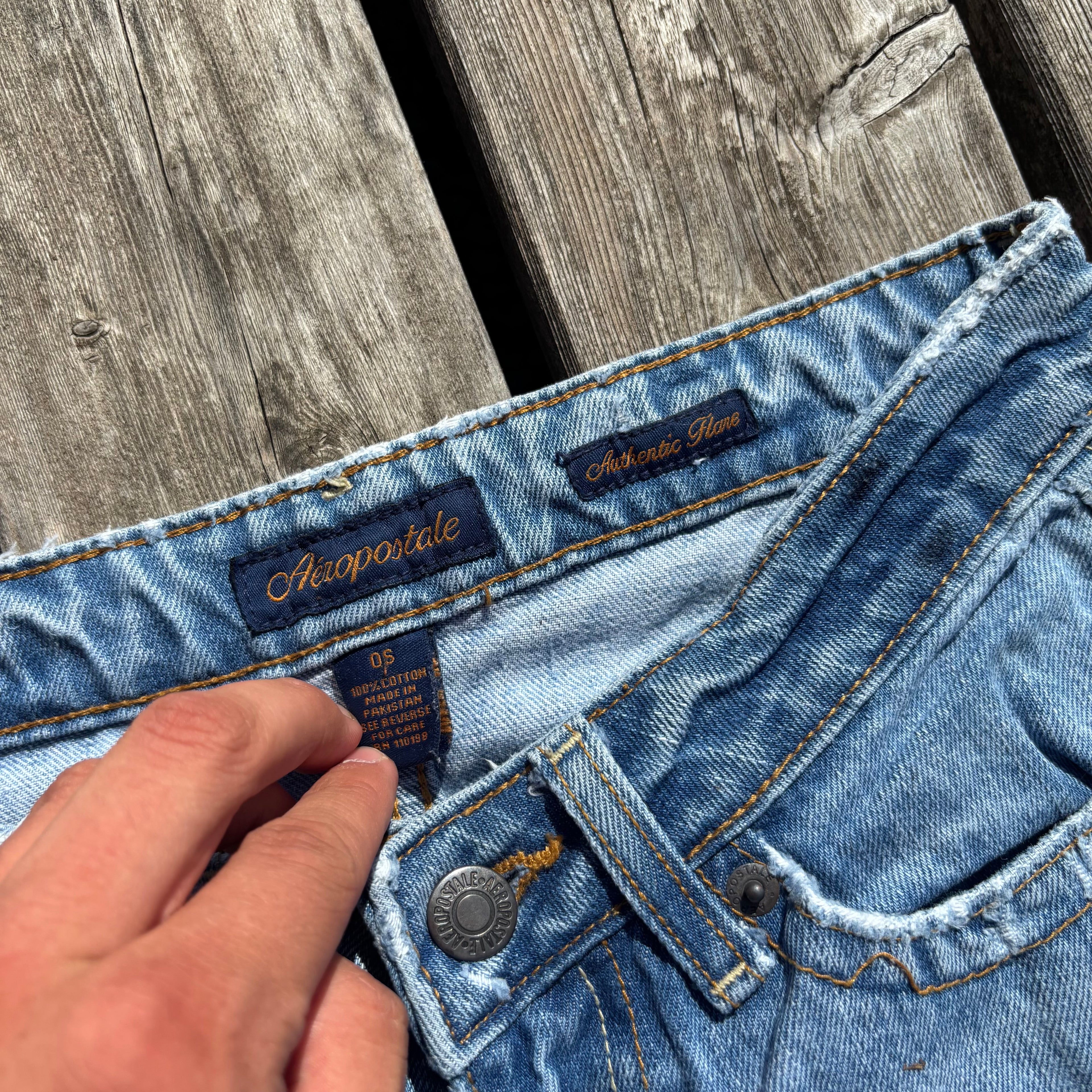 AA/Süße Y2K Lowwaist Bootcut Jeans /women 90s 00s vintage baddie (XXS-XS) /S34