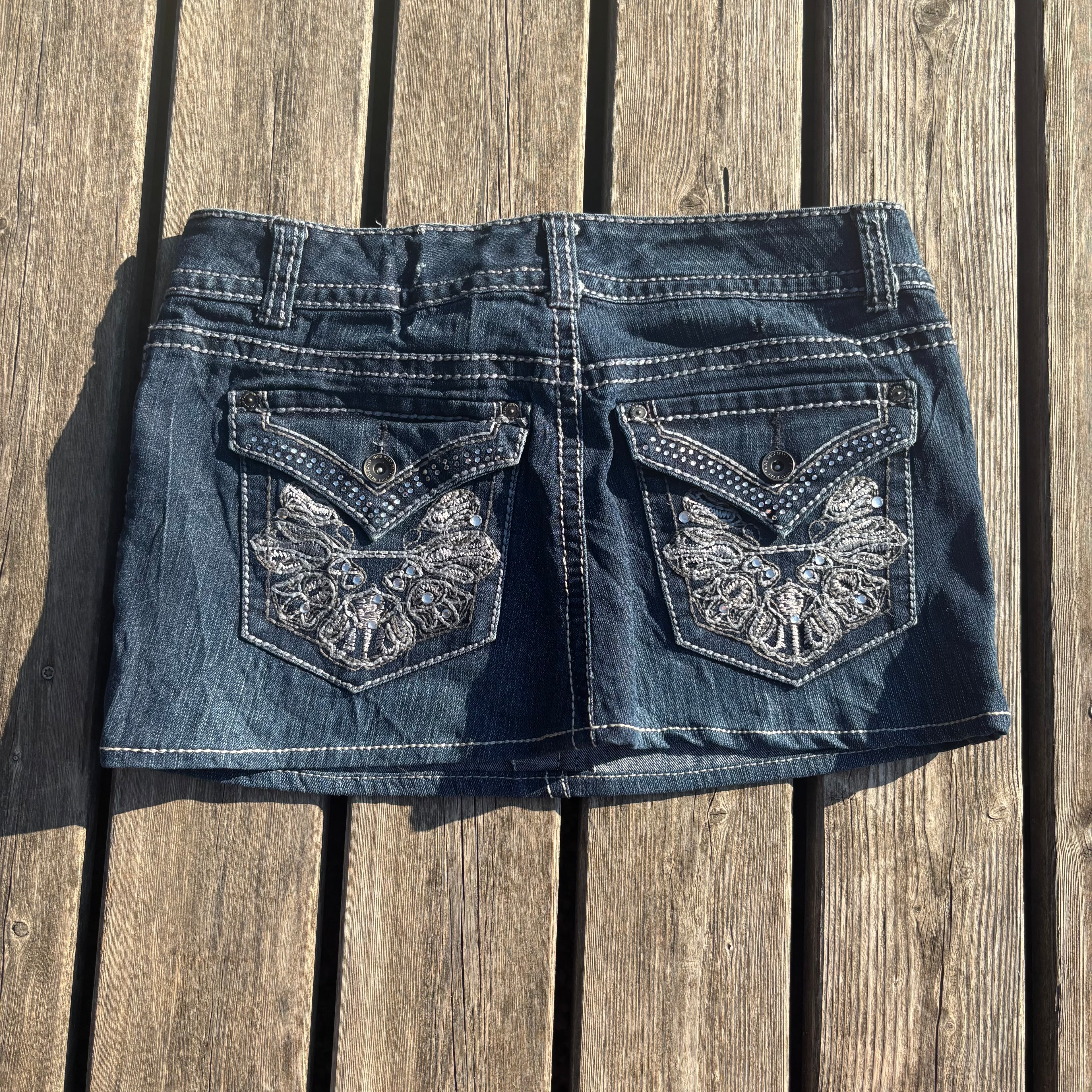 Süßer Y2K Rock mit Backprint für den Sommer /90s 00s vintage baddie(L) S86