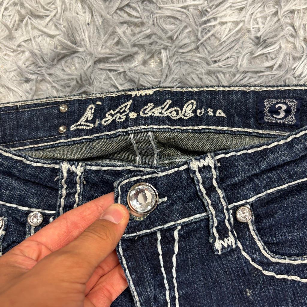 Süße Y2K Jeans Lowwaist Bootcut /vintage 00s 90s S (S10)
