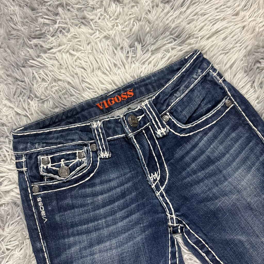 Vigoss Y2K Lowwaist Bootcut jeans /vintage 00s 90s style baddie (XXS-XS) S22