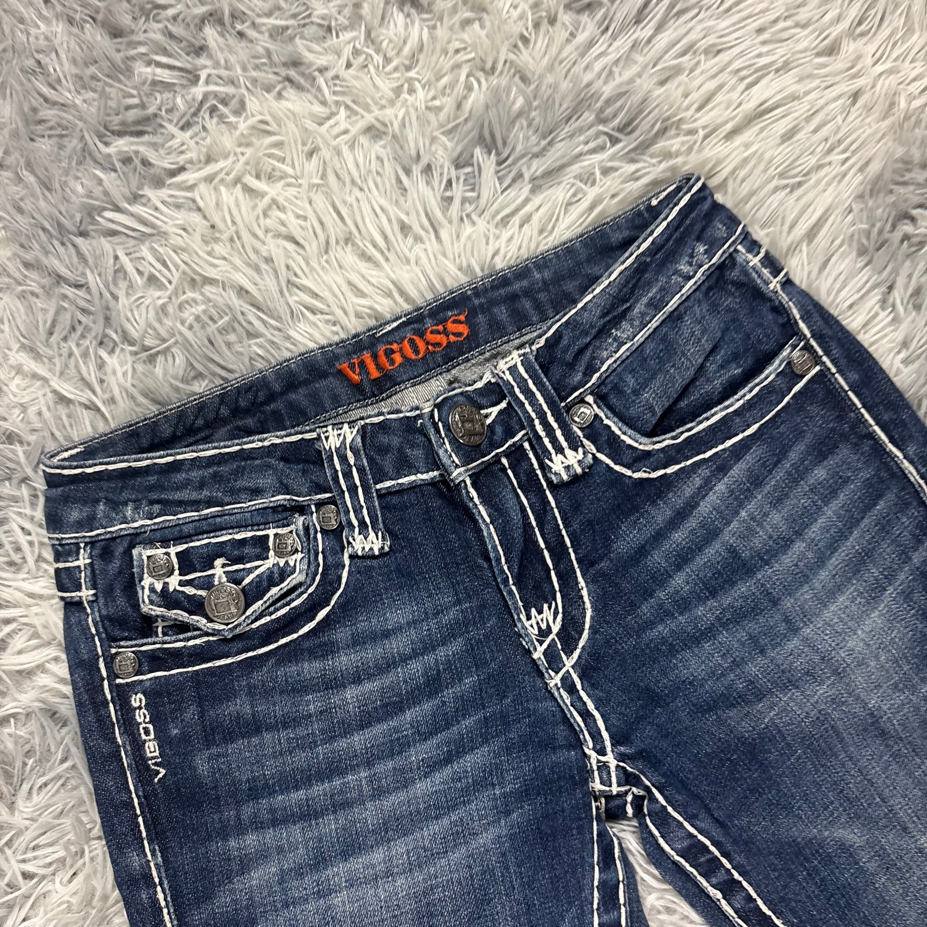 Vigoss Y2K Lowwaist Bootcut jeans /vintage 00s 90s style baddie (XXS-XS) S22