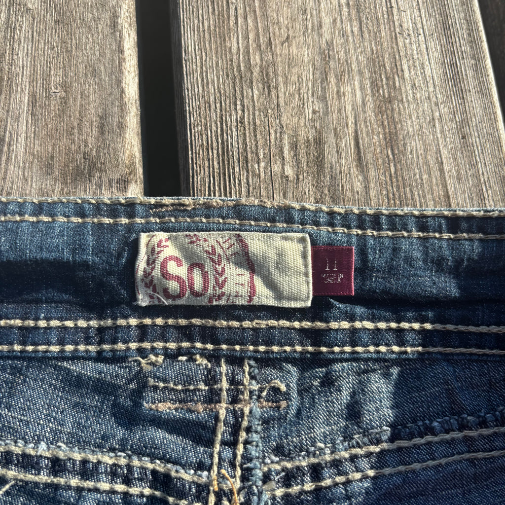 Süßer Y2K Rock mit Backprint für den Sommer /90s 00s vintage baddie (L) S83