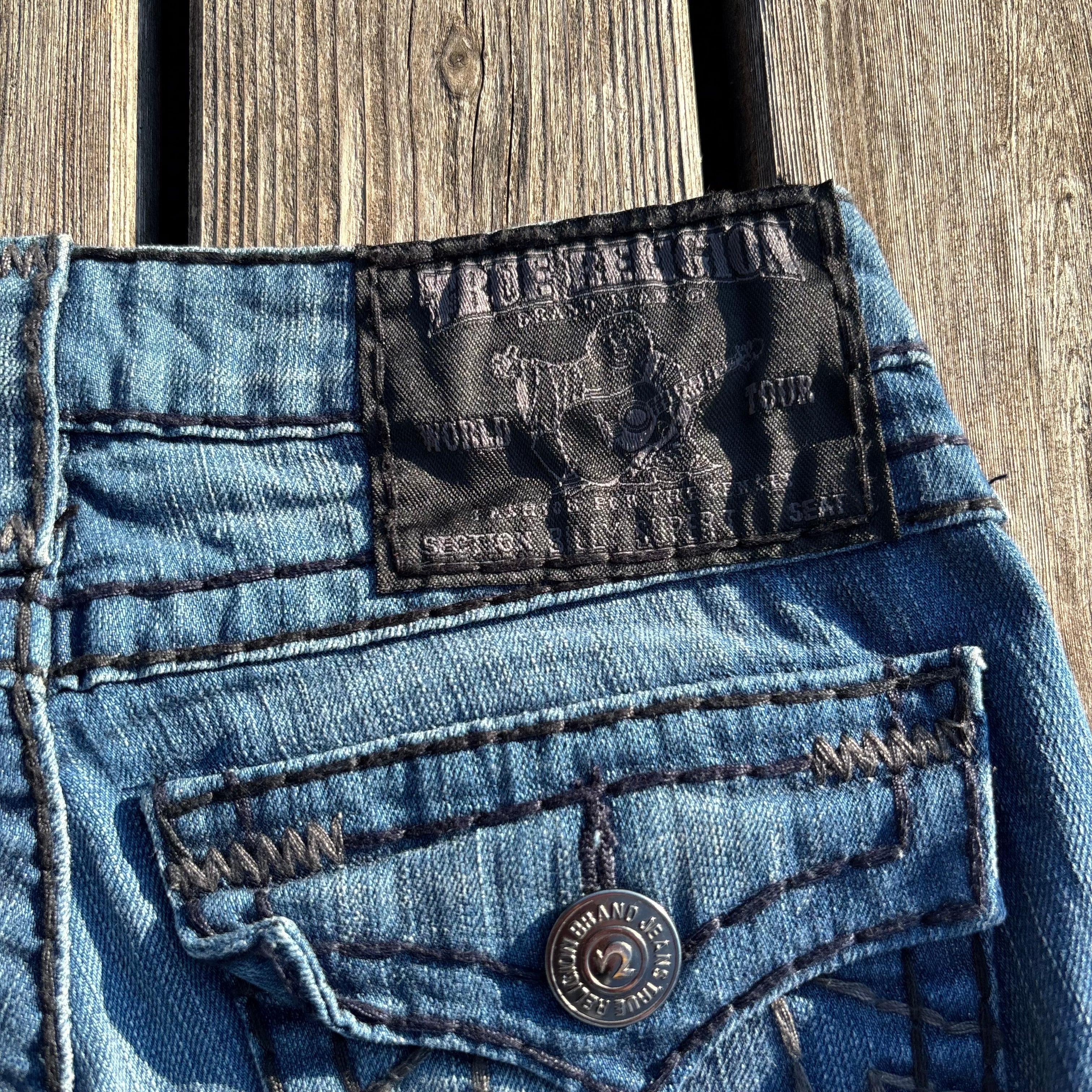 Süße True Religion Shorts / Hotpants women vintage 00s 90s (XXS-XS) S57