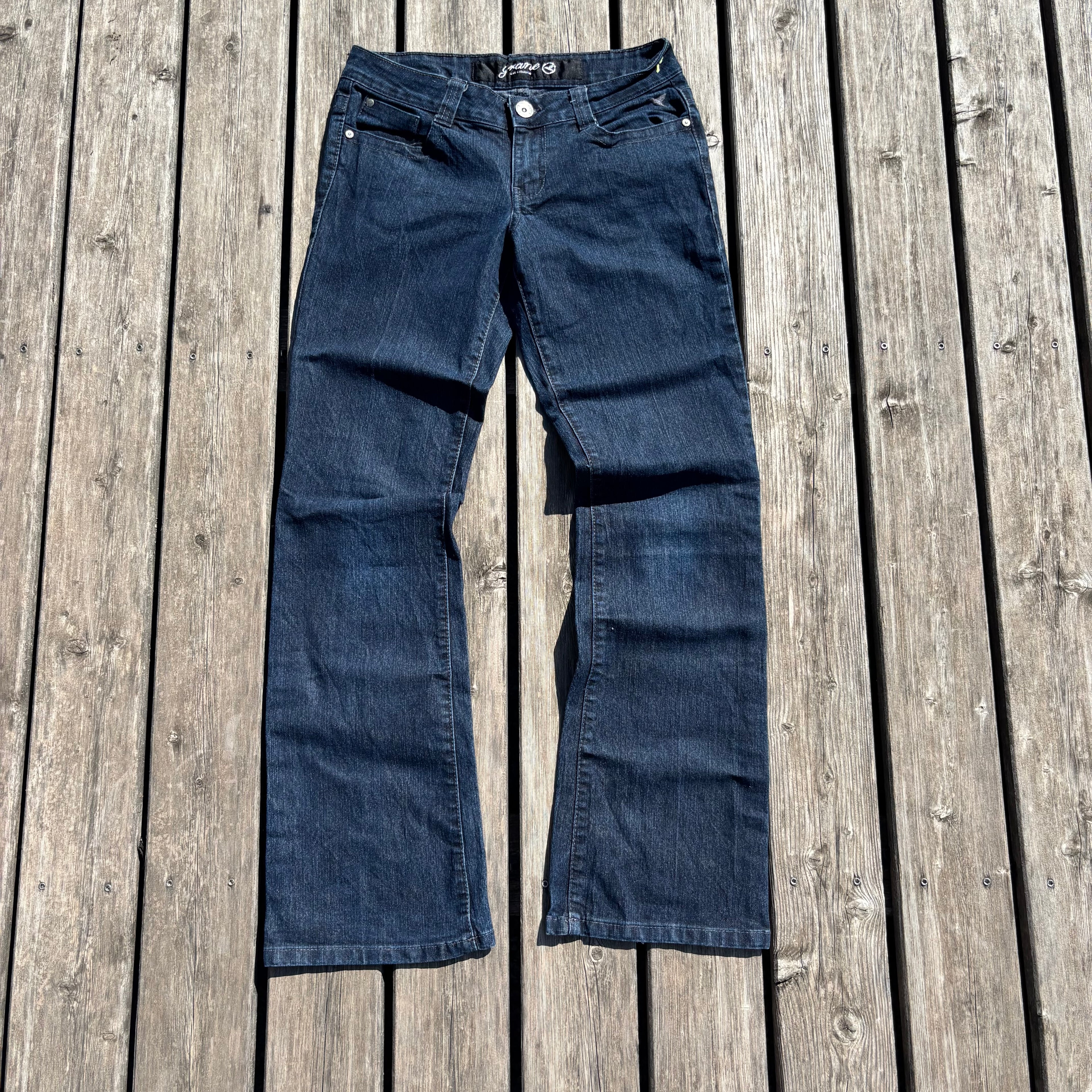 Süße Y2K  Jeans mit tollen Backprint /streetwear women 00s 90s vintage style