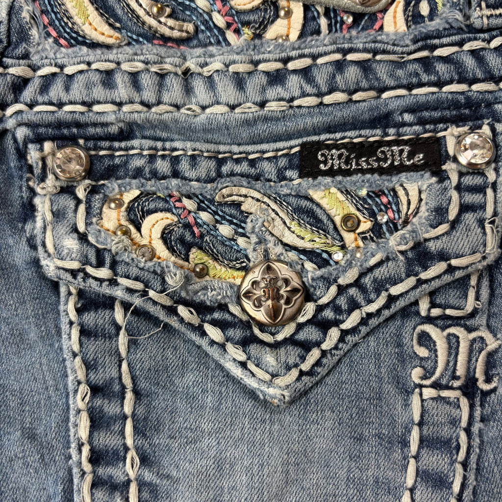 Süße Miss Me Shorts /hotpants vintage 90s 00s. XXXS S4