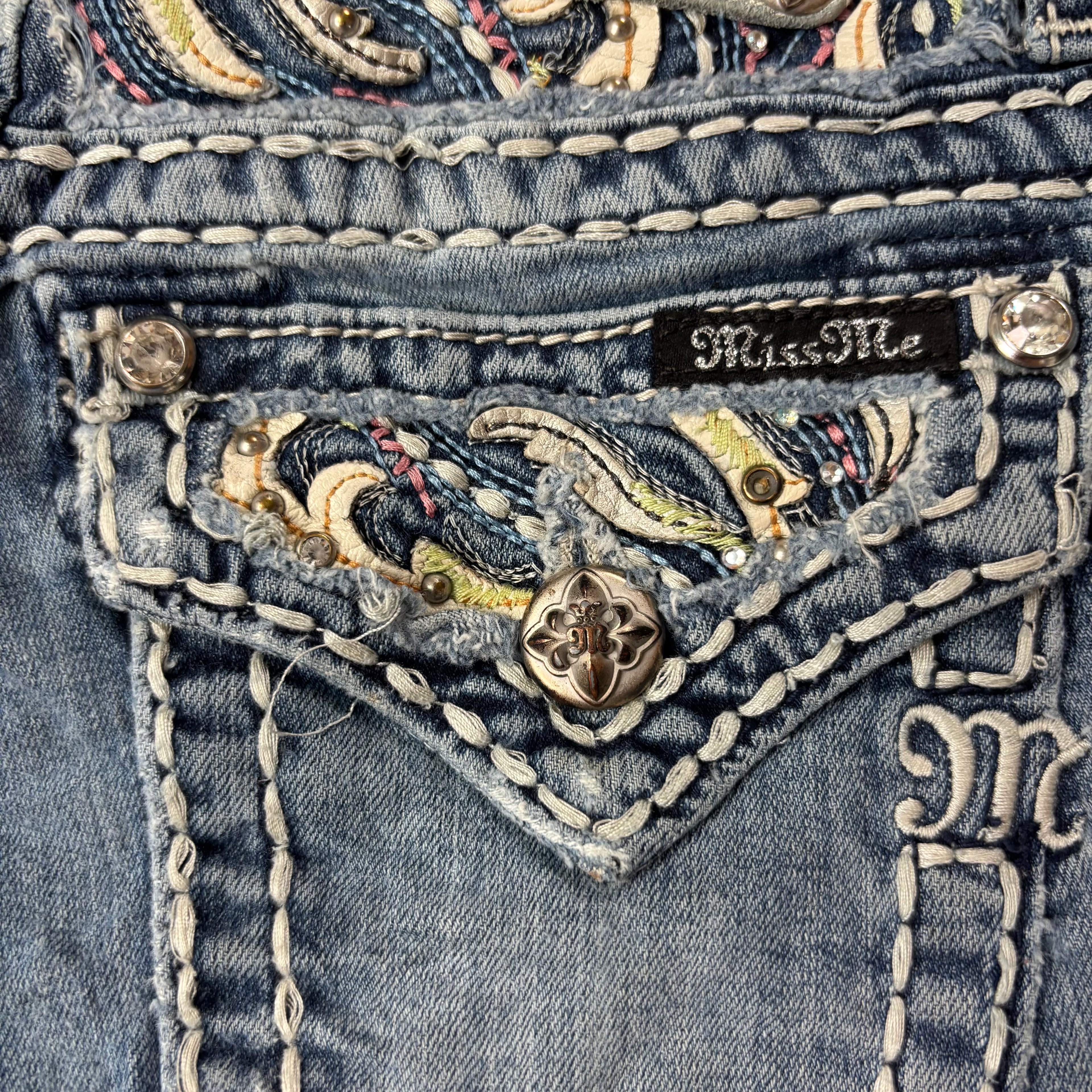 Süße Miss Me Shorts /hotpants vintage 90s 00s. XXXS S4