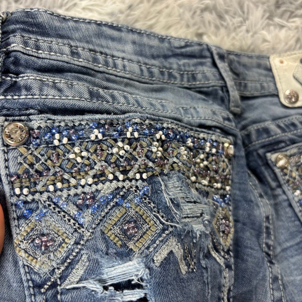 AA/ Süße Miss Me Shorts hotpants mit backprint /women y2k 90s 00s baddie (L) / S29