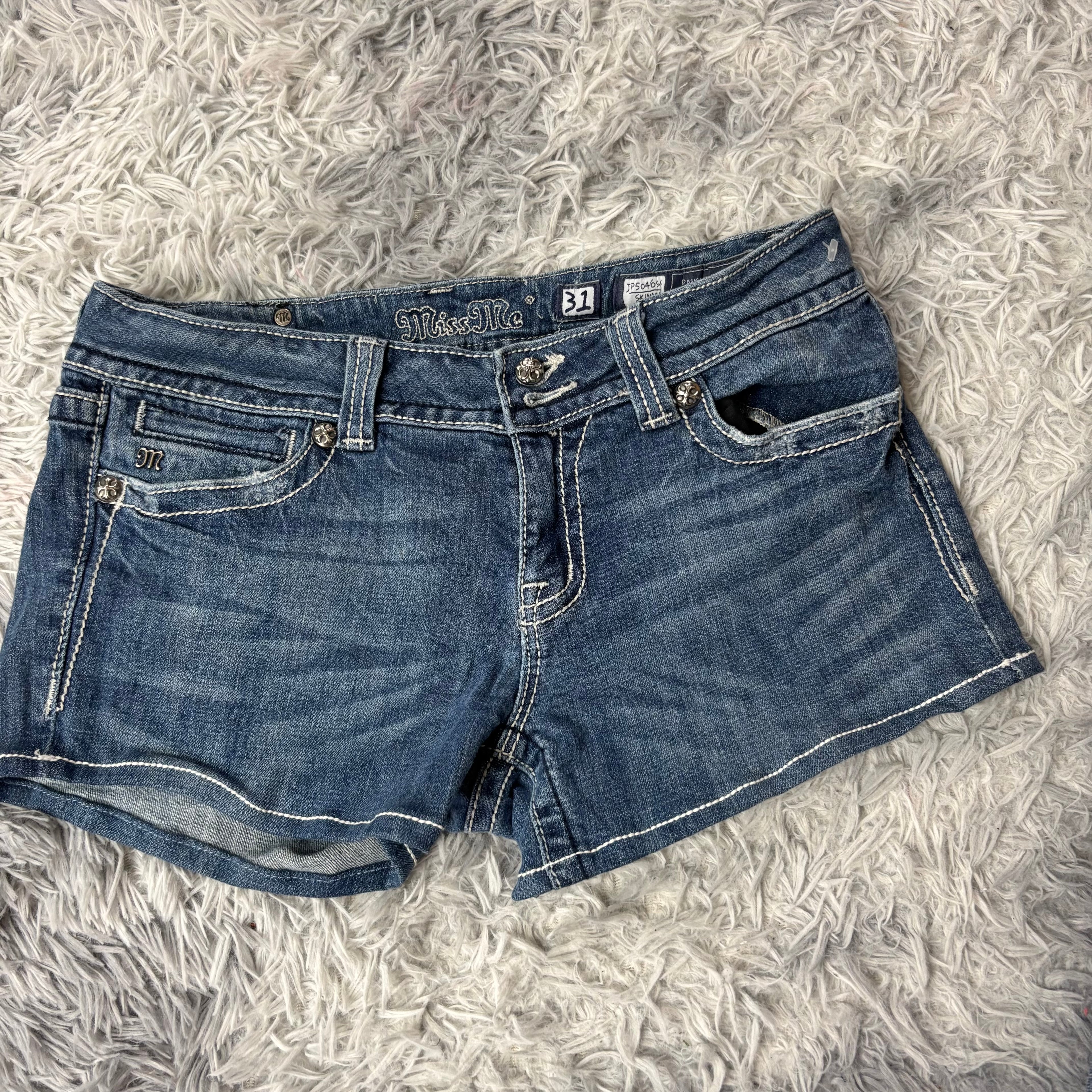 Süße Miss Me Shorts /hotpants women vintage 00s 90sstyle (M-L) S6