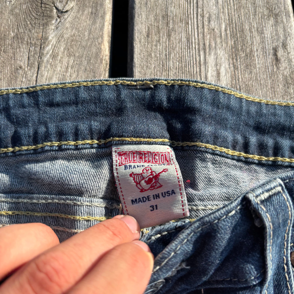 Süße True Religion Shorts /Hotpants /00s 90s vintage baddie S53 (L)
