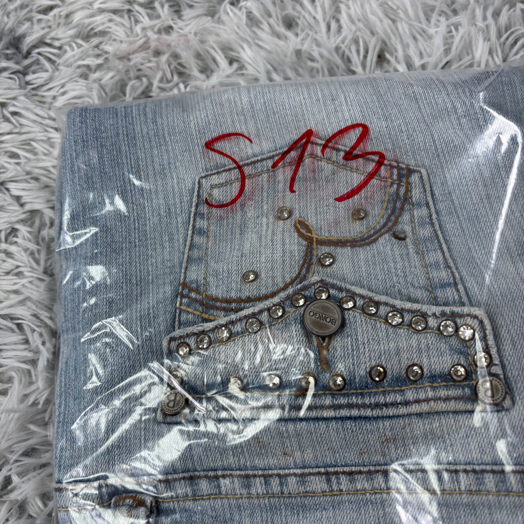 Süße Y2K Vintage Bootcut Lowwaist Jeans /streetwear women 00s 90s S13 (M)