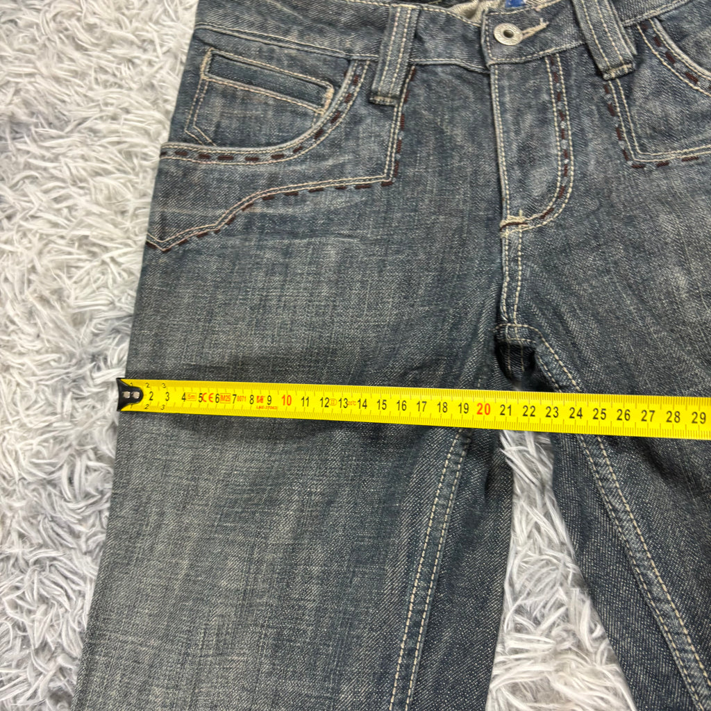 AA/Antik Denim Y2K Lowwaist bootcut Jeans /westernstyle women 90s 00s vintage (XS-S) /S31