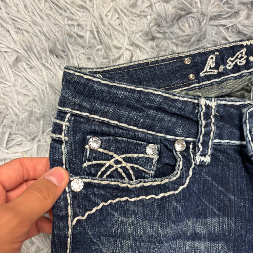 Süße Y2K Jeans Lowwaist Bootcut /vintage 00s 90s S (S10)