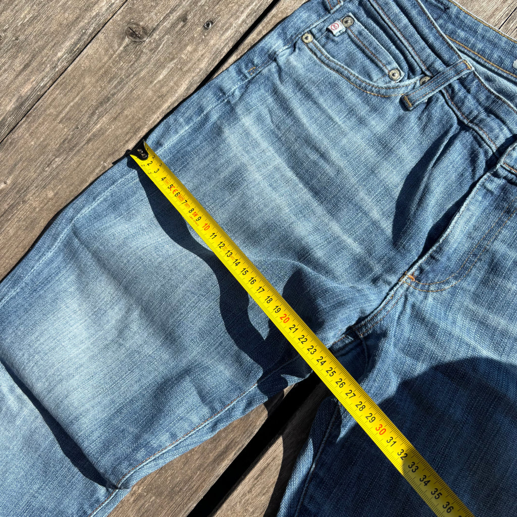 Süße Y2K Lowwaist Bootcut Jeans mit Backprint /women 00s 90s vintage baddie (L-XL) S42