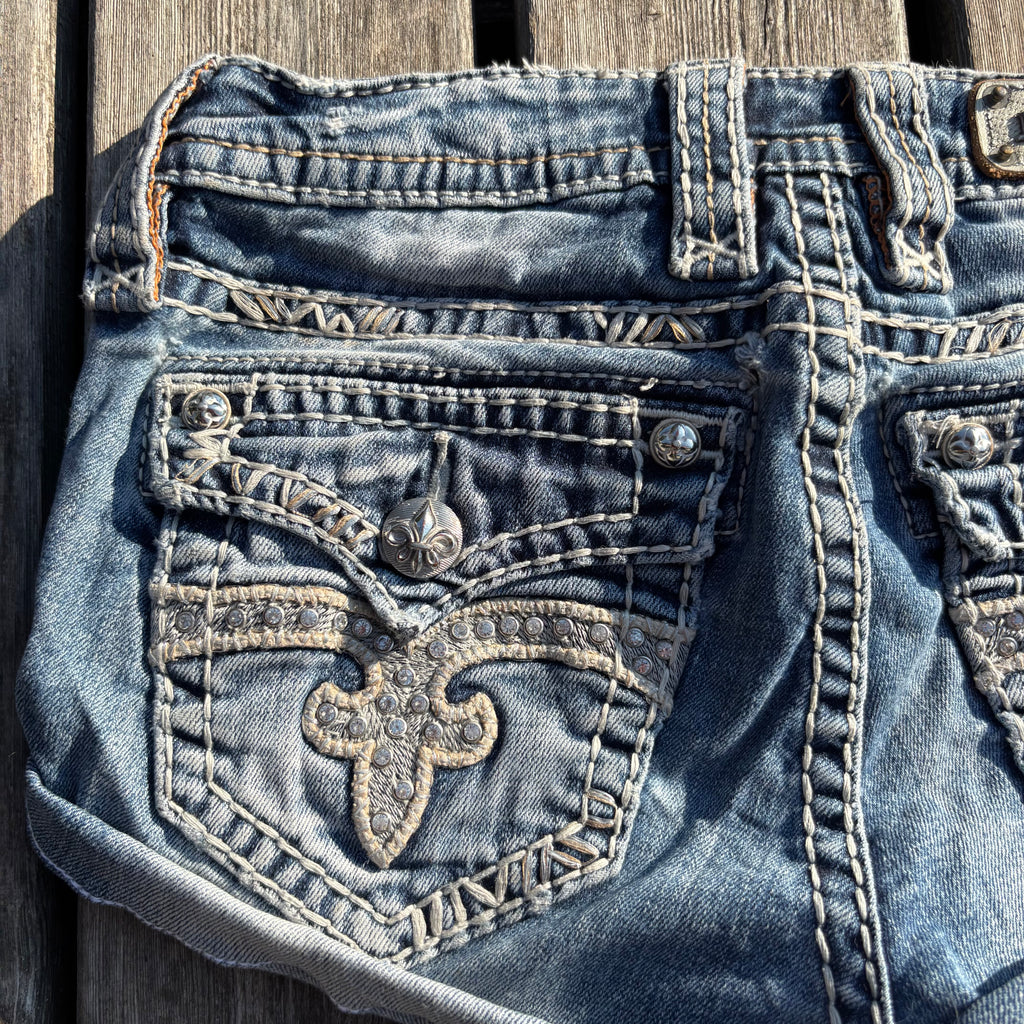 Rock Revival Shorts Hotpants /women 00s 90s vintage baddie (XS) S54