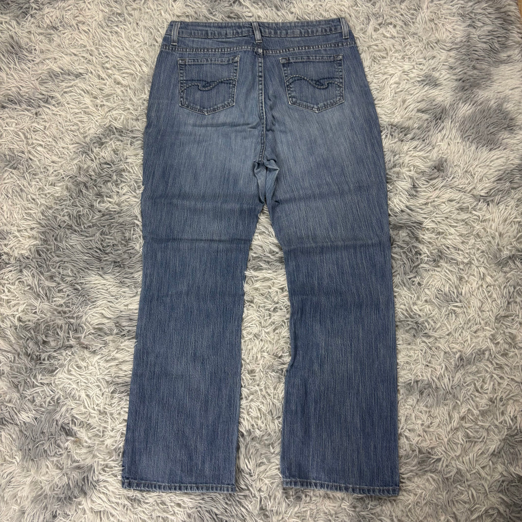 Süße Y2K Bootcut jeans mit backprint /women 00s 90s baddie (M) S20