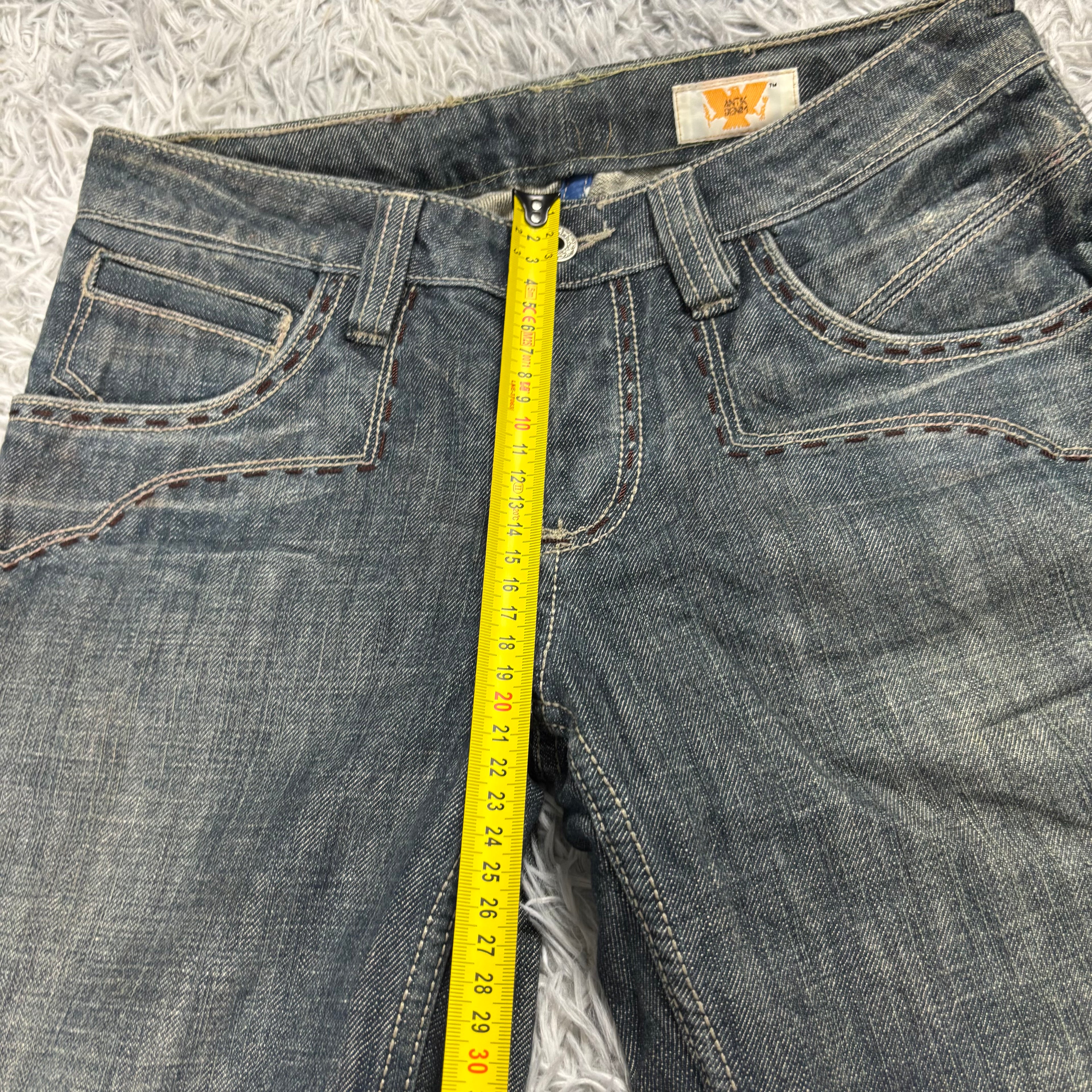 AA/Antik Denim Y2K Lowwaist bootcut Jeans /westernstyle women 90s 00s vintage (XS-S) /S31