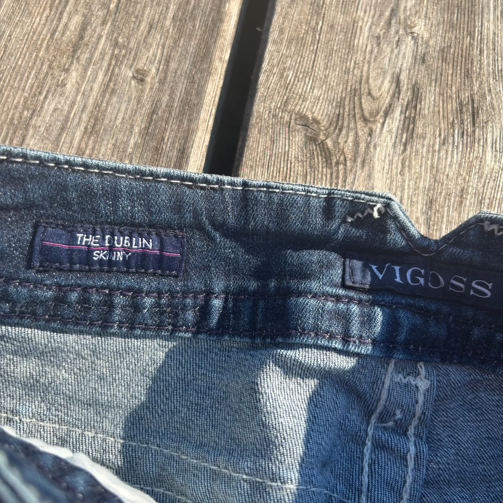 Süßer Y2K Rock mit Backprint für den Sommer /90s 00s vintage baddie (S-M) S87