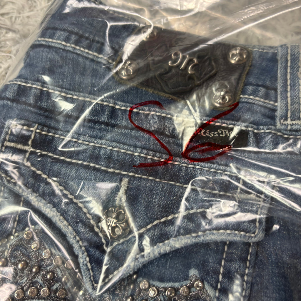 Süße Miss Me Shorts /hotpants women vintage 00s 90sstyle (M-L) S6