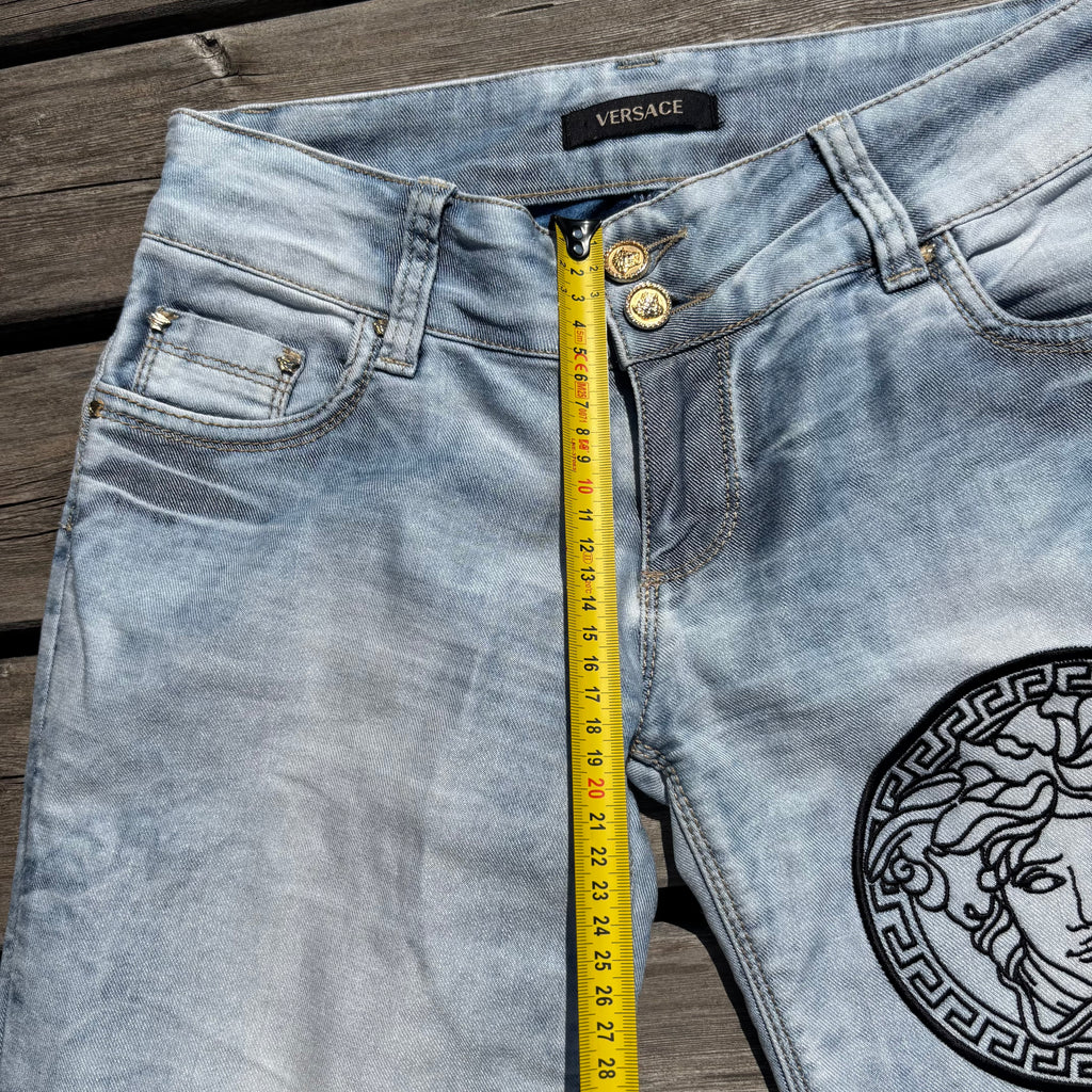 Versace Designer Jeans für Frauen Lowwaist Bootcut women vintage 90s 00s (S95) S