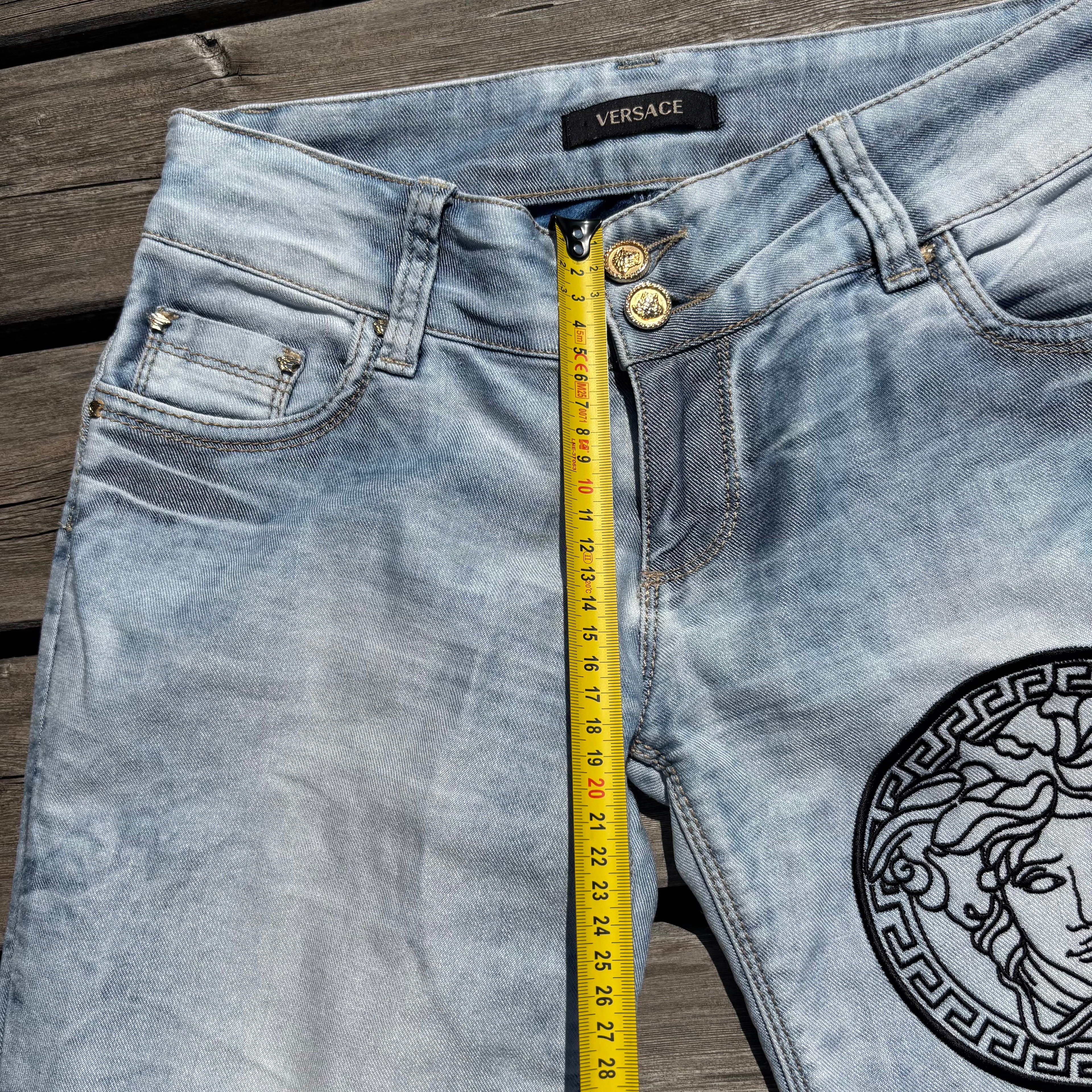 Versace Designer Jeans für Frauen Lowwaist Bootcut women vintage 90s 00s (S95) S