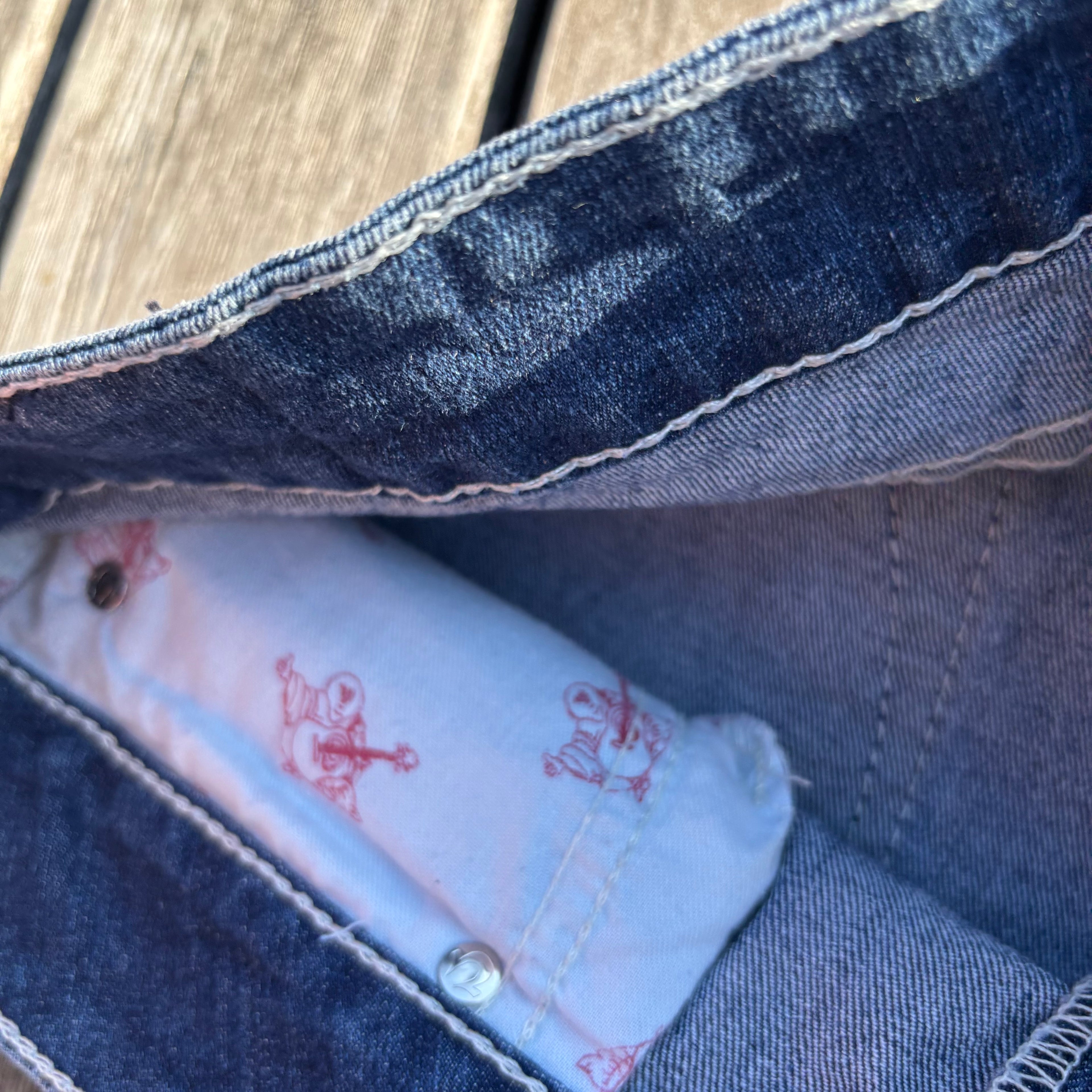 True Religion Shorts / Hotpants women 00s 90s vintage baddie S55 (L)