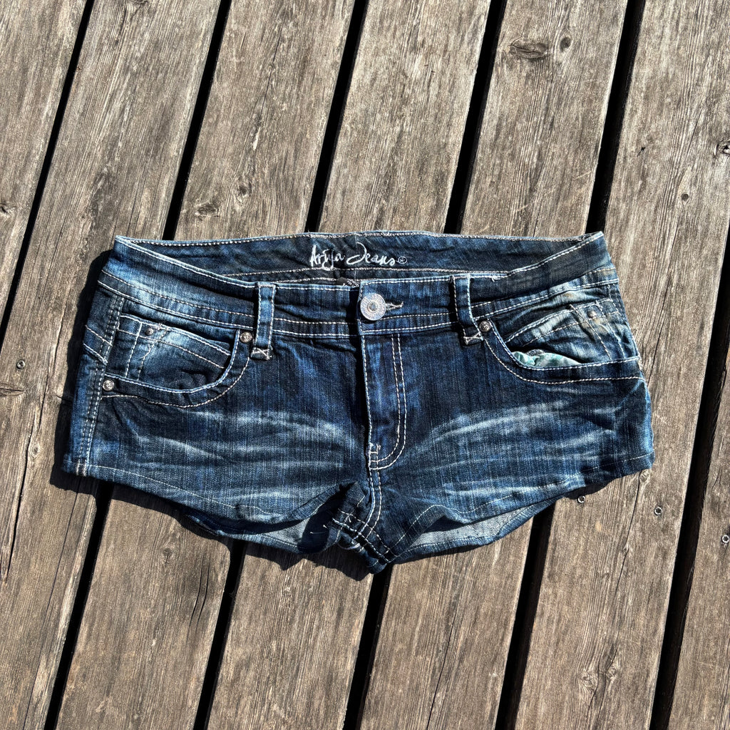 Süße Y2K Shorts / hotpants women 00s 90s vintage baddie (L-XL) S46