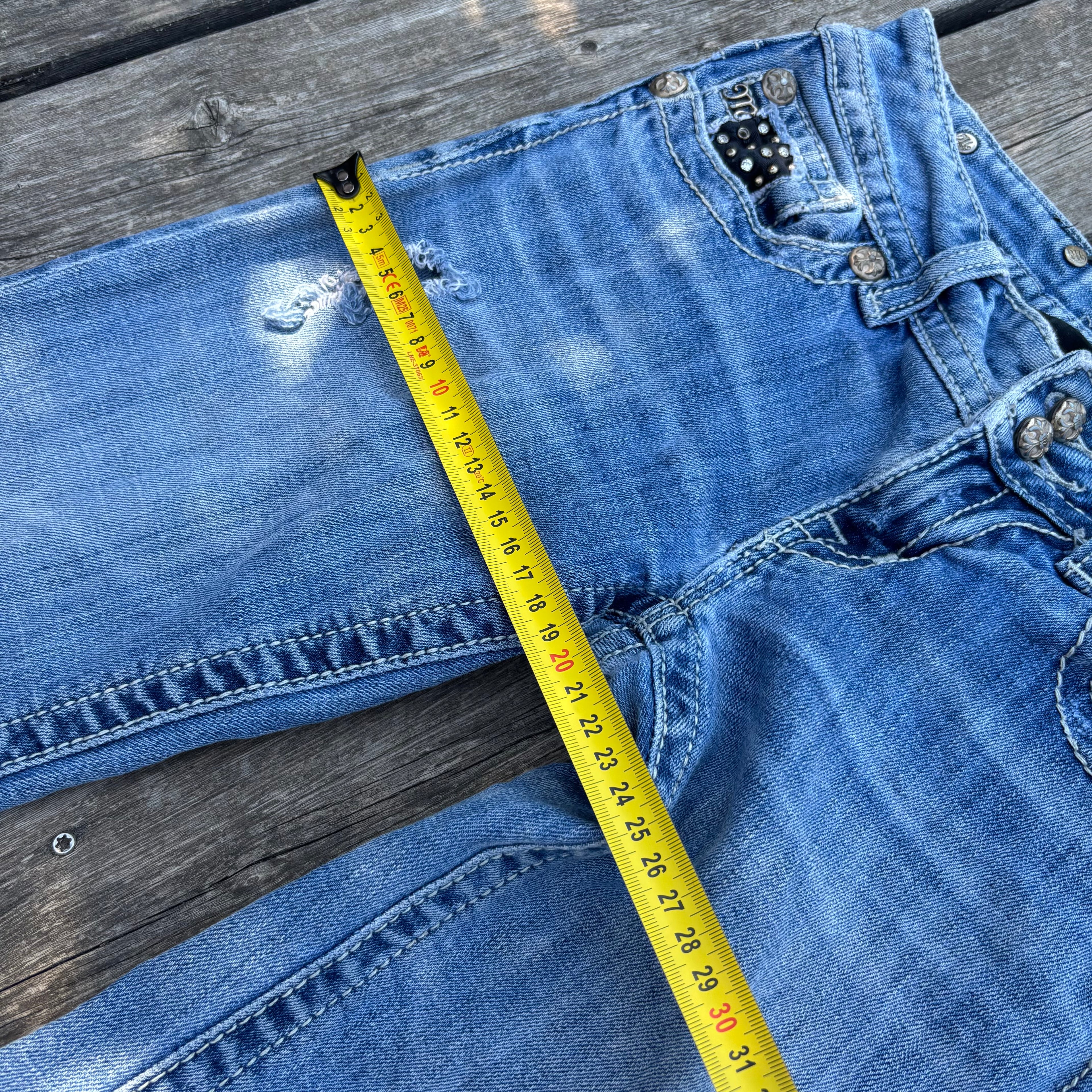 Süße Miss Me Jeans für Frauen / Lowwaist Bootcut streetwear women 00s 90s vintage baddie S92 XXS-XS