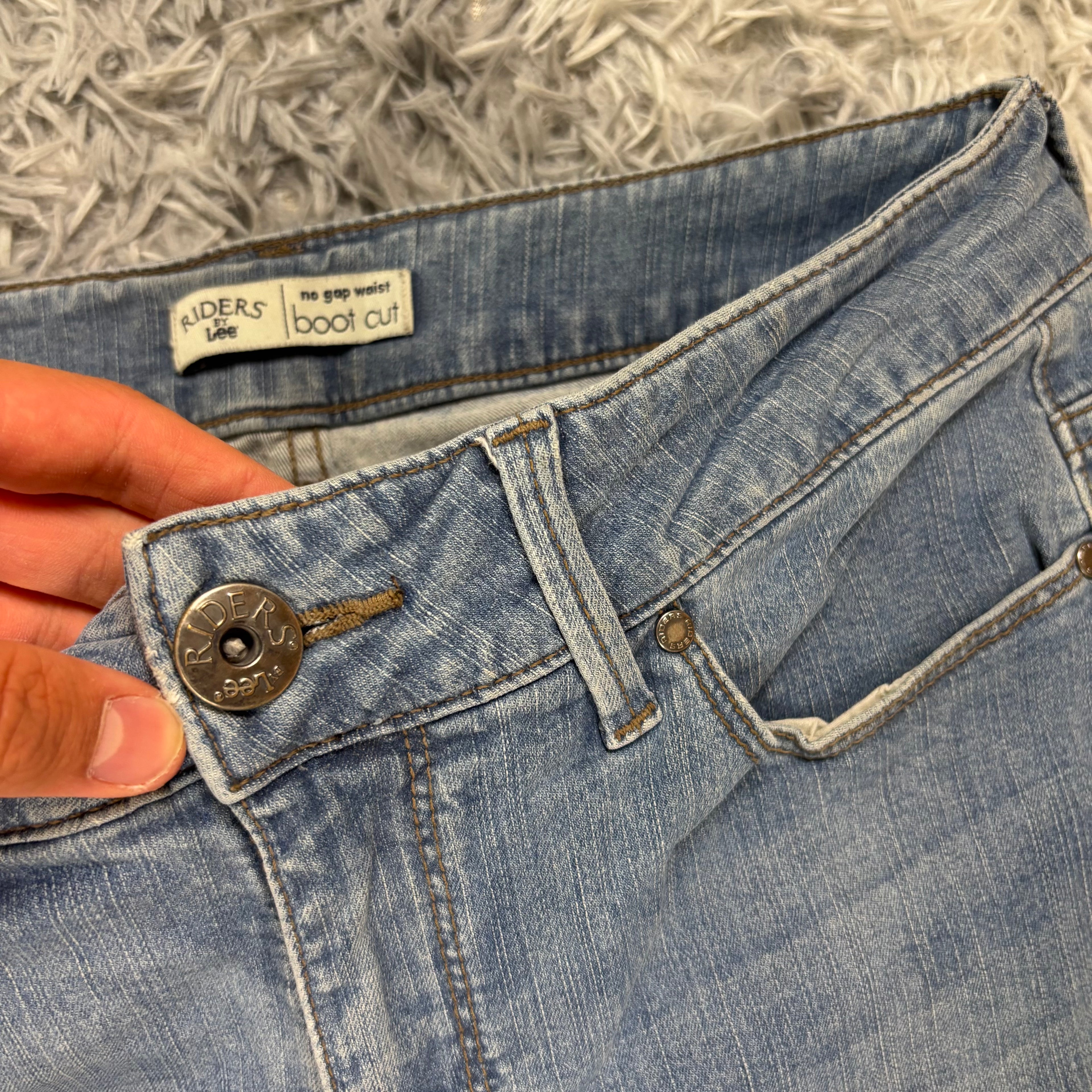 Lowwaist Bootcut Jeans /women vintage streetwear y2k 00s 90s. (S2)
