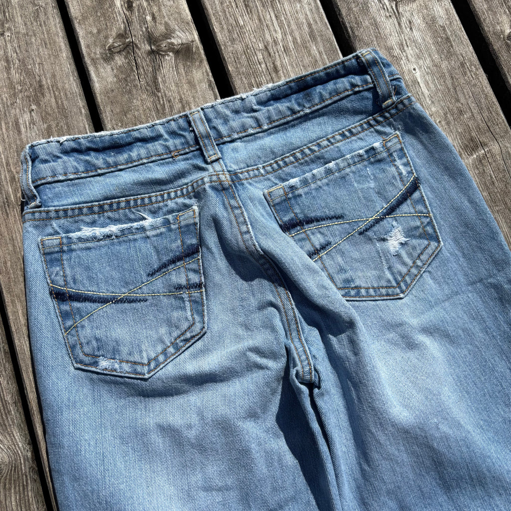 AA/Süße Y2K Lowwaist Bootcut Jeans /women 90s 00s vintage baddie (XXS-XS) /S34