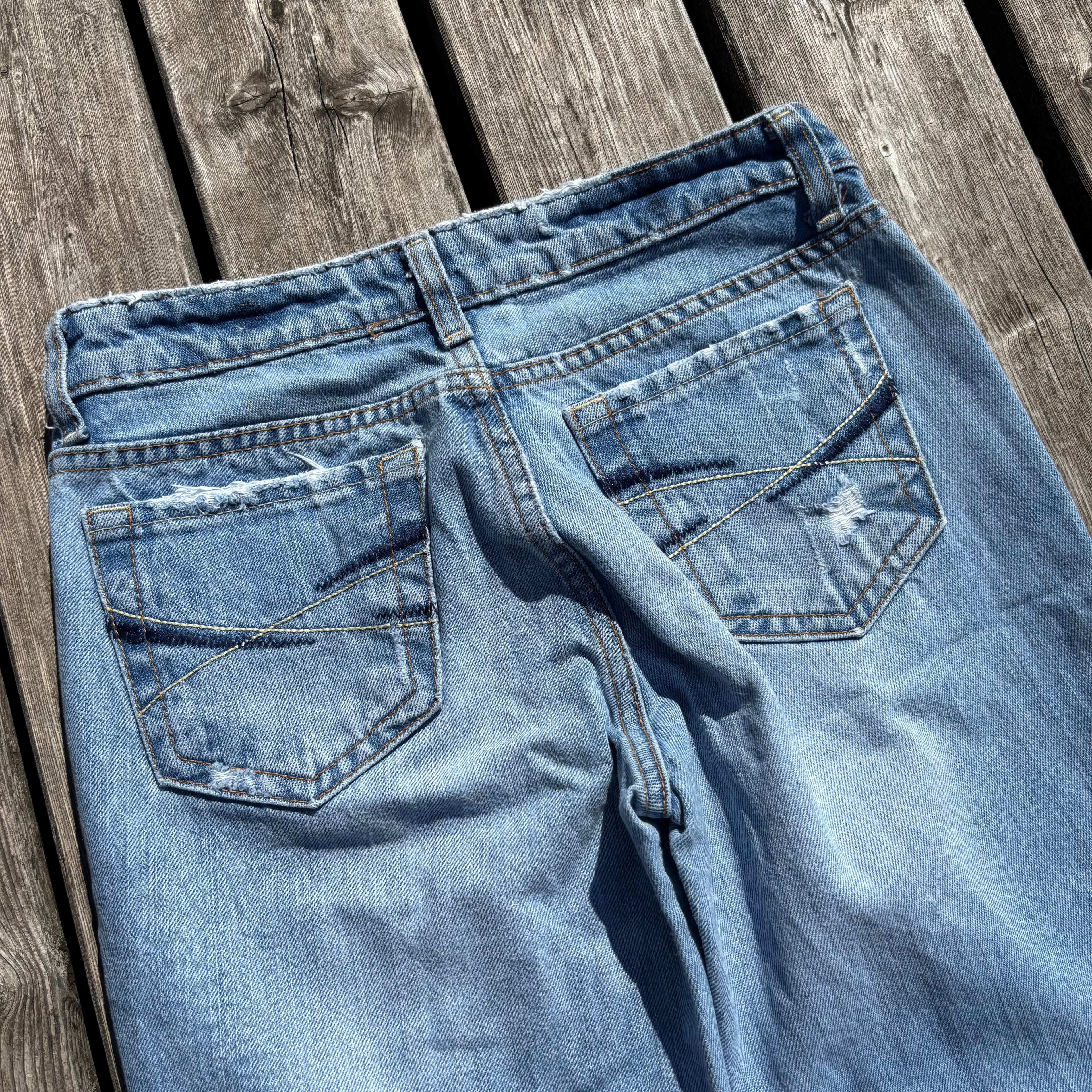 AA/Süße Y2K Lowwaist Bootcut Jeans /women 90s 00s vintage baddie (XXS-XS) /S34