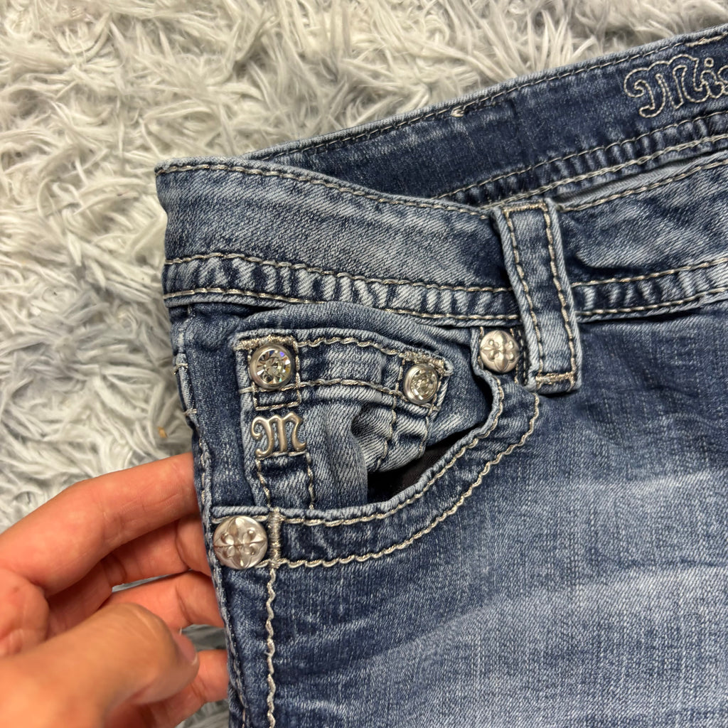 Süße Miss Me Jeans mit Hufeisen Backprint /women vintage 00s 90s style S-M (28) S9
