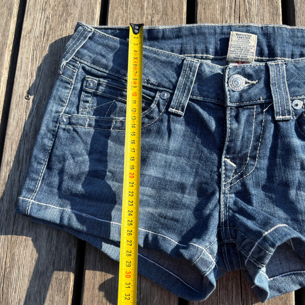 True Religion Shorts / Hotpants women 00s 90s vintage baddie S55 (L)