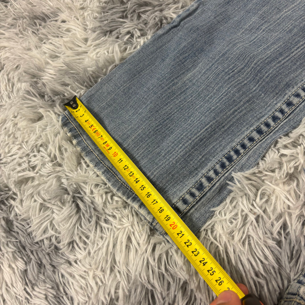 Süße Y2K Vintage women Jeans lowwaist Bootcut 00s 90s style M (S14)