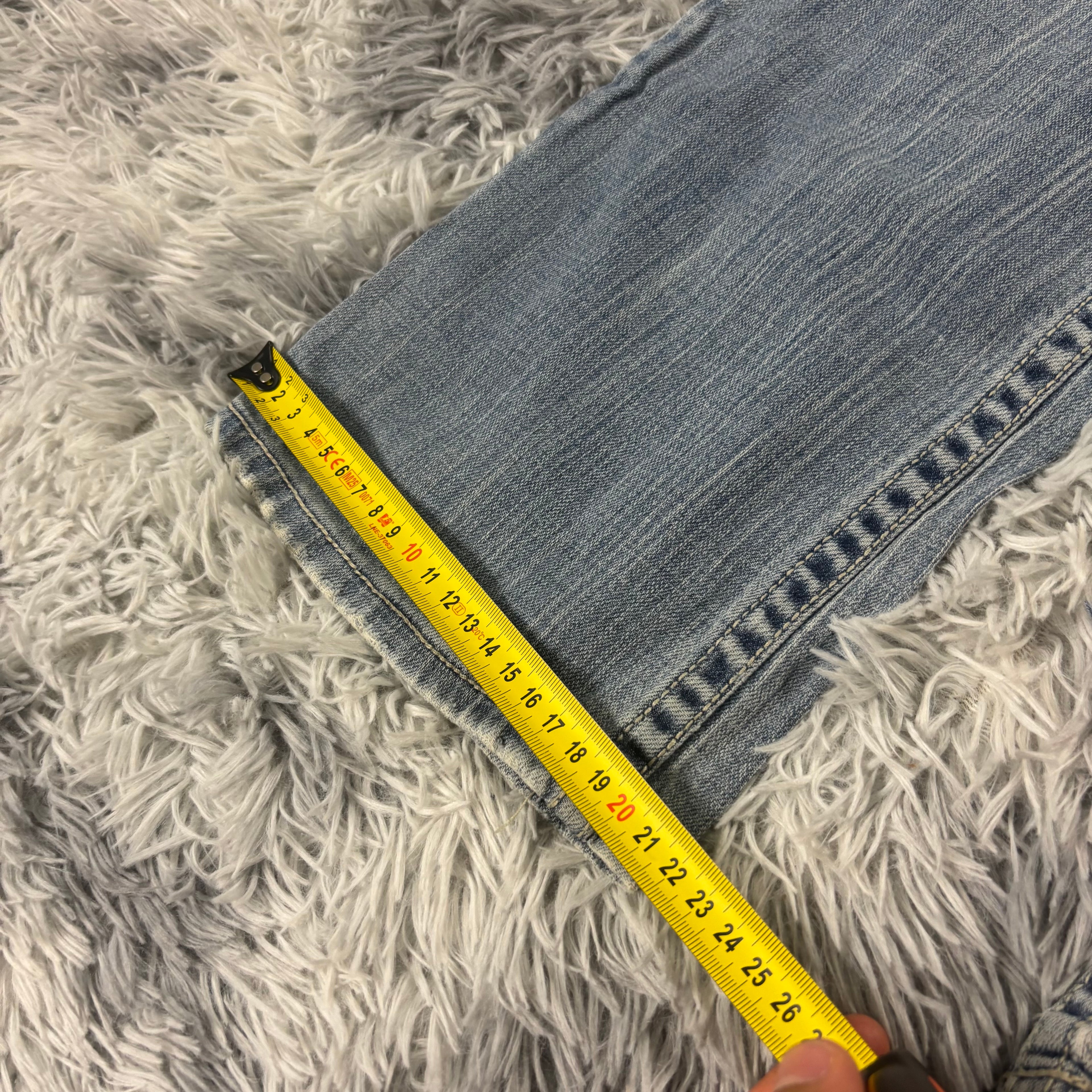 Süße Y2K Vintage women Jeans lowwaist Bootcut 00s 90s style M (S14)