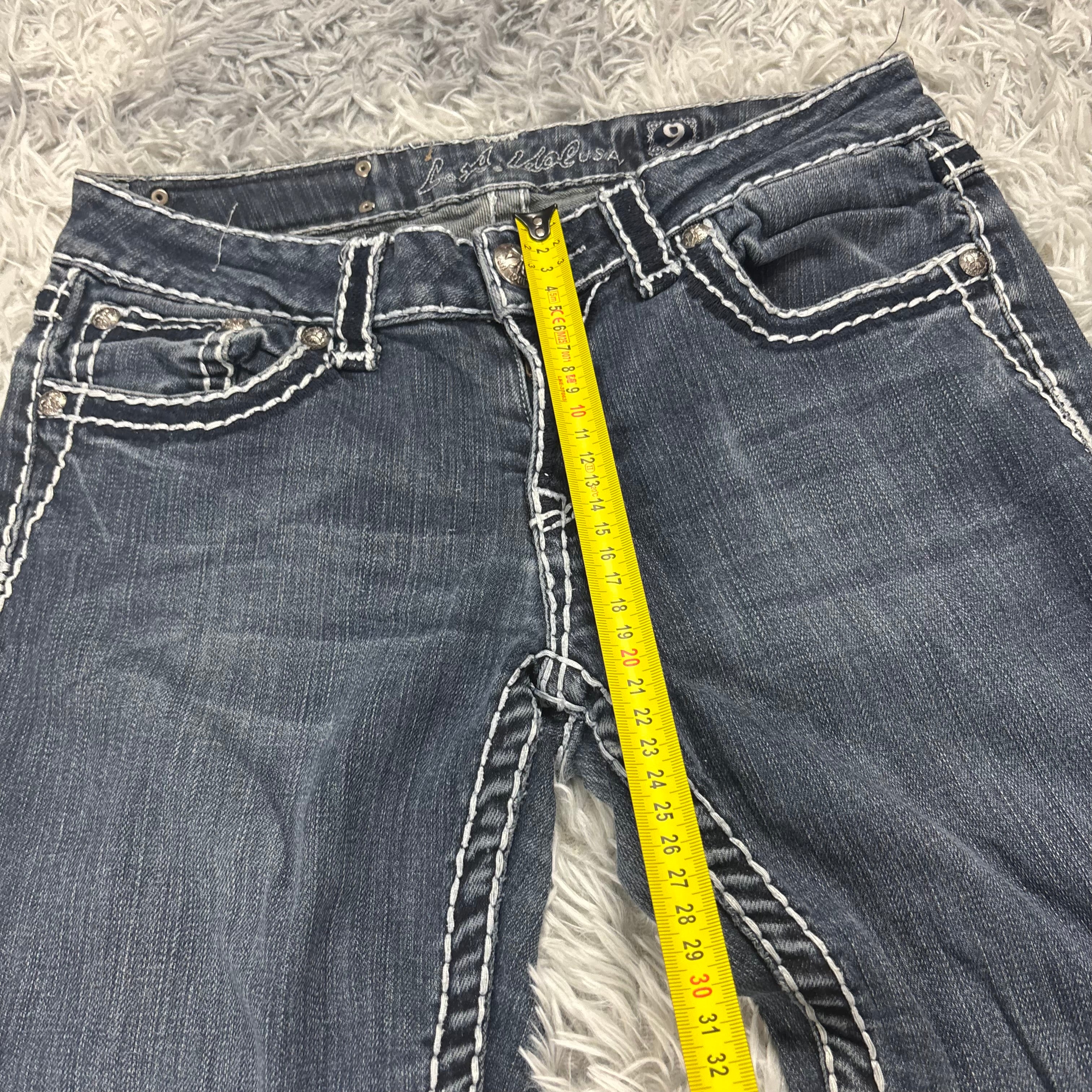 Süße LA Idol Lowwaist Bootcut Jeans /y2k vintage 00s 90s baddie (S) S23