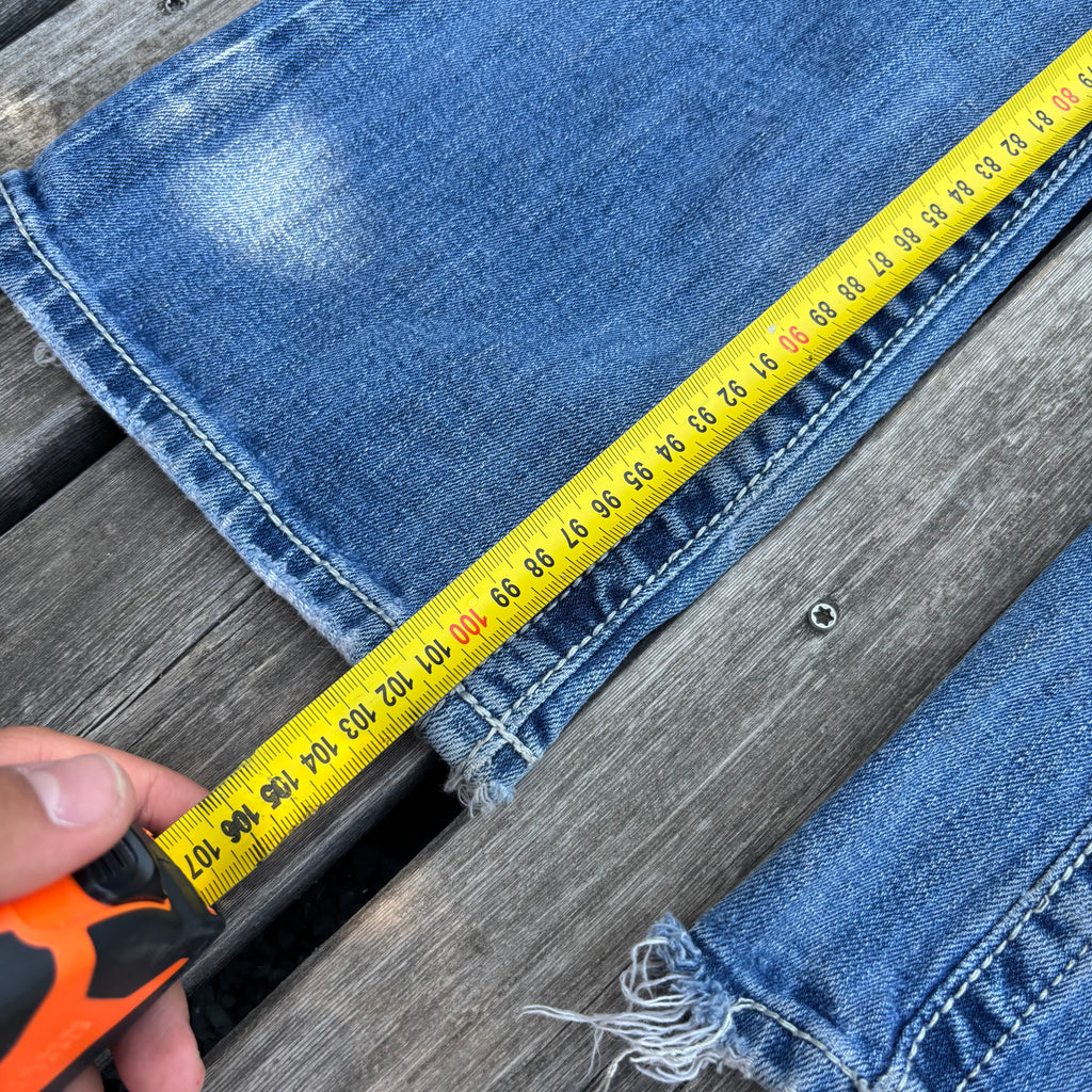 Süße Miss Me Jeans für Frauen / Lowwaist Bootcut streetwear women 00s 90s vintage baddie S92 XXS-XS