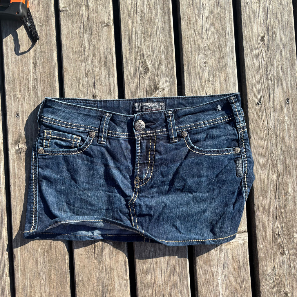 Süßer Y2K Rock mit Backprint für den Sommer /M-L90s 00s vintage baddie S74