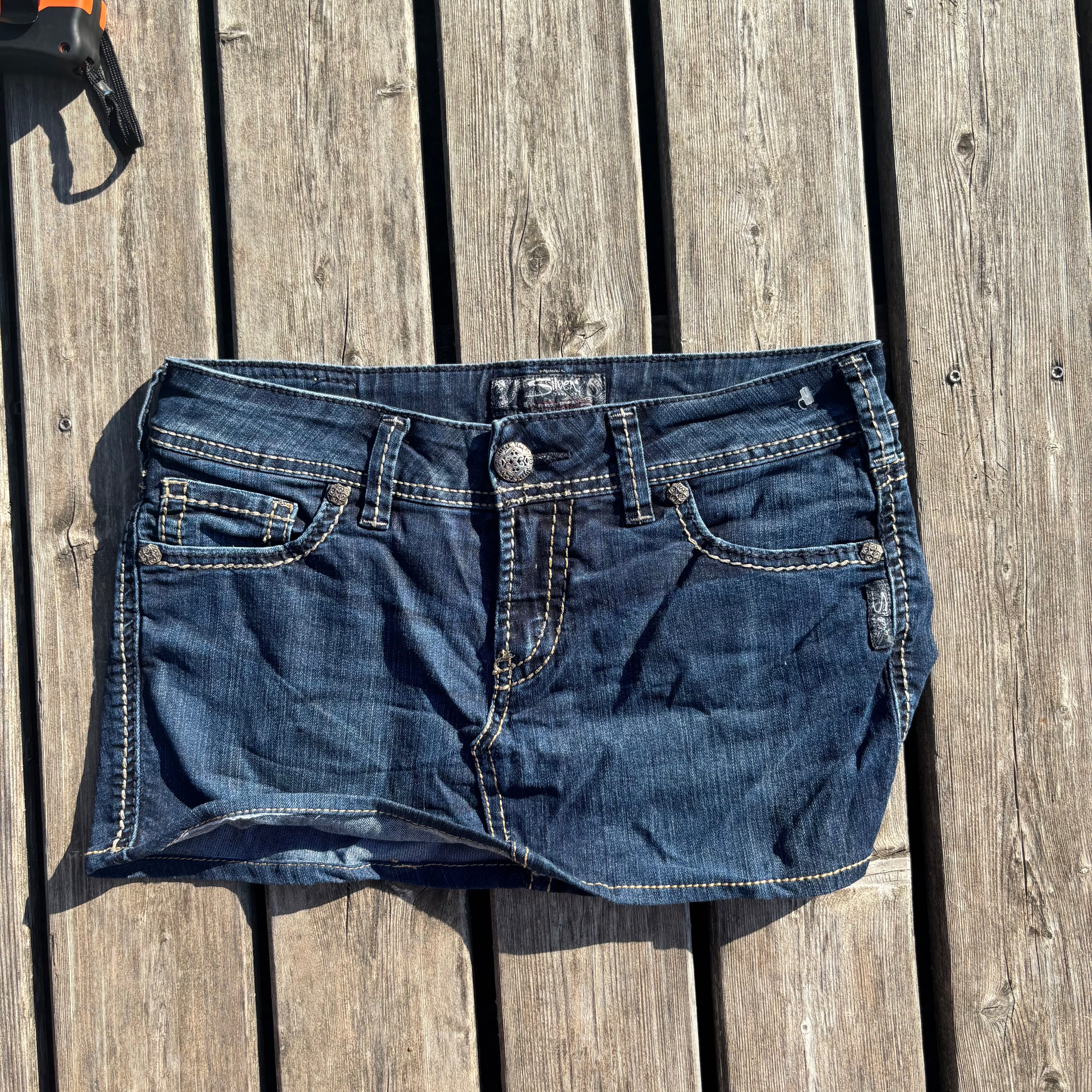 Süßer Y2K Rock mit Backprint für den Sommer /M-L90s 00s vintage baddie S74