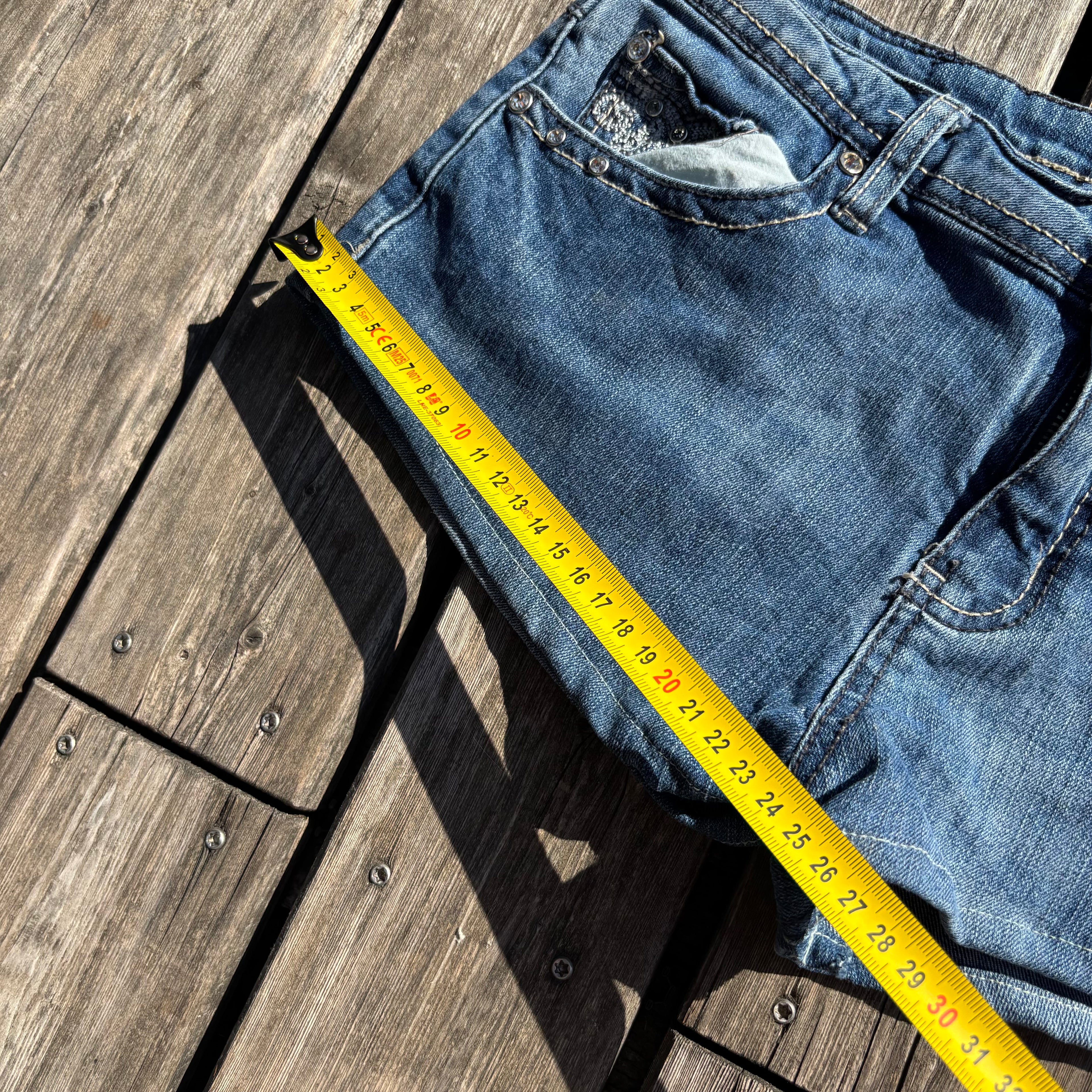Süße Y2K Shorts/hotpants frauen /90s 00s vintage baddie M-L /S45