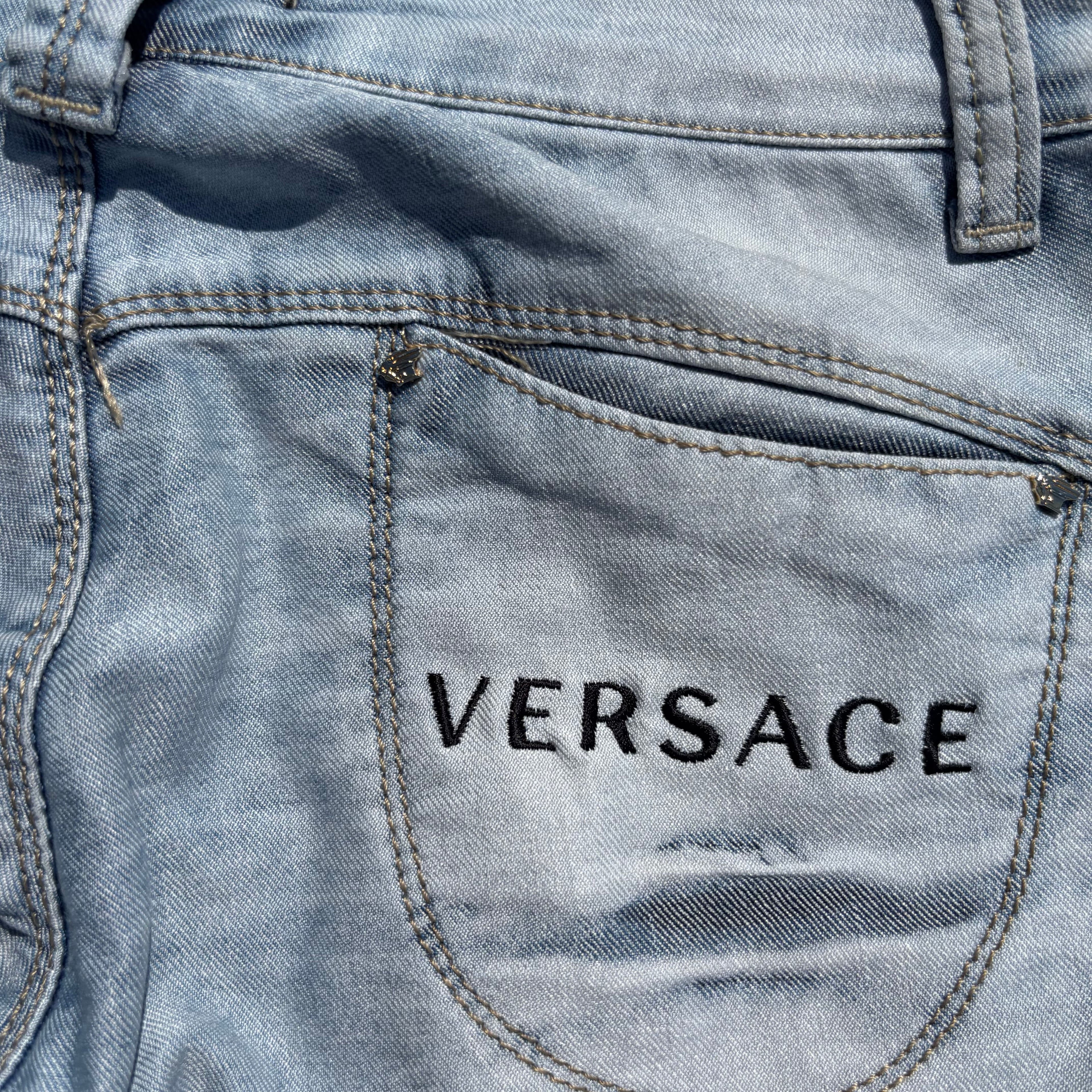 Versace Designer Jeans für Frauen Lowwaist Bootcut women vintage 90s 00s (S95) S
